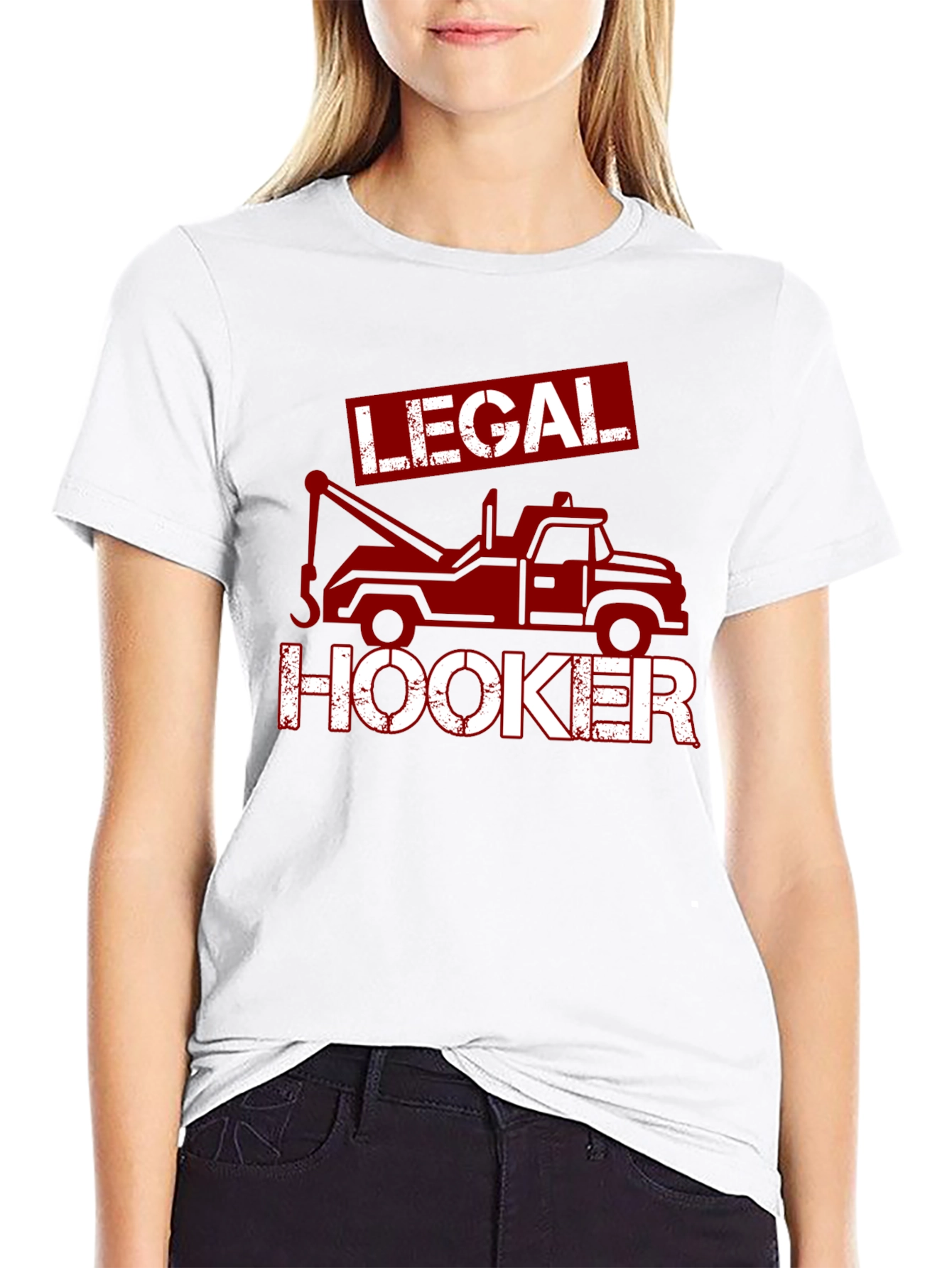 Legal Hooker Tow Truck T-Shirt