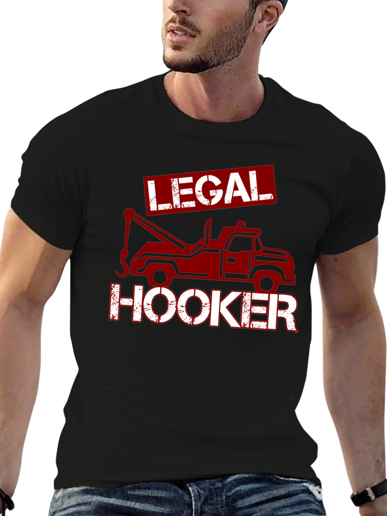 Legal Hooker Tow Truck T-Shirt