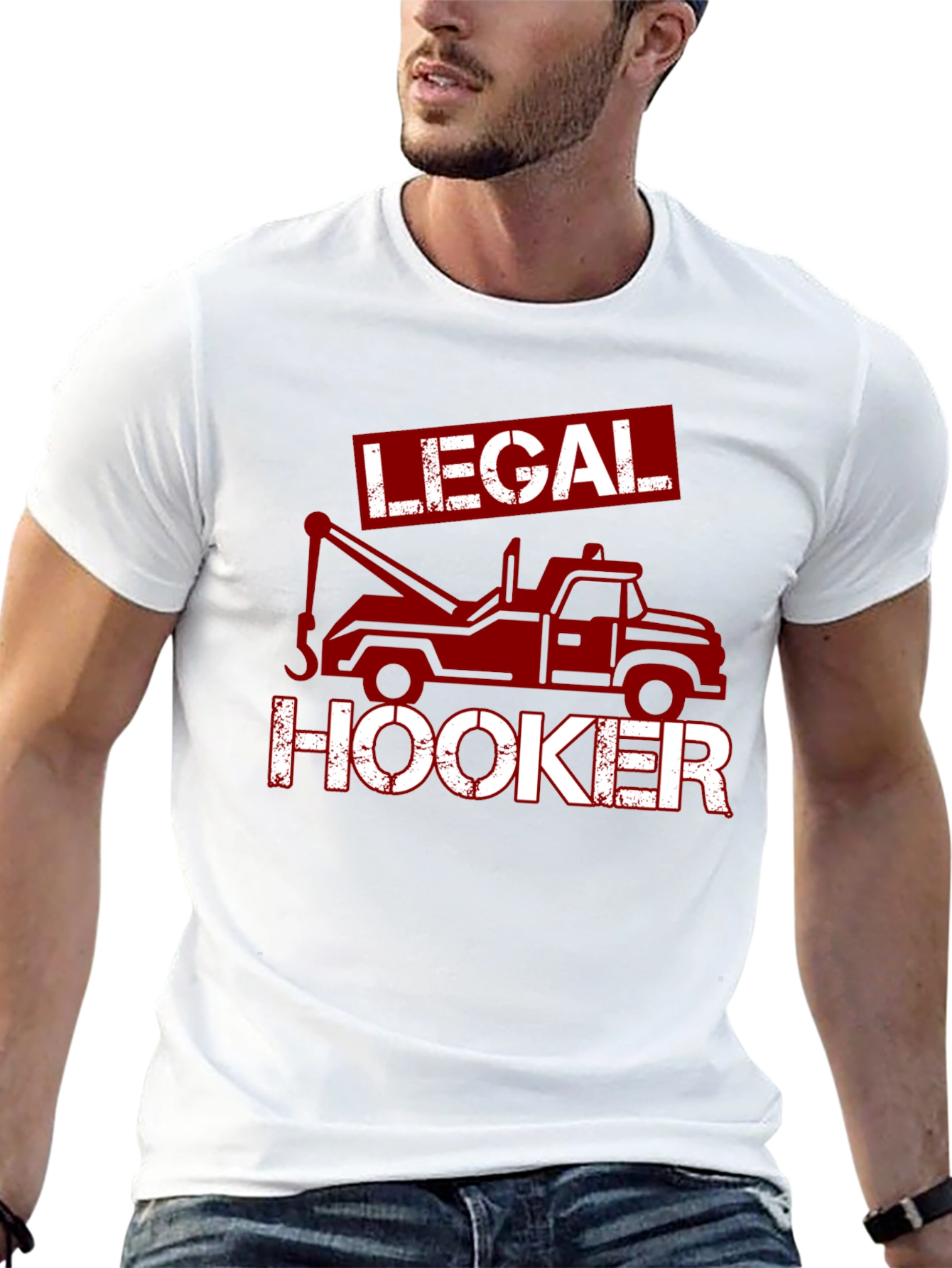 Legal Hooker Tow Truck T-Shirt