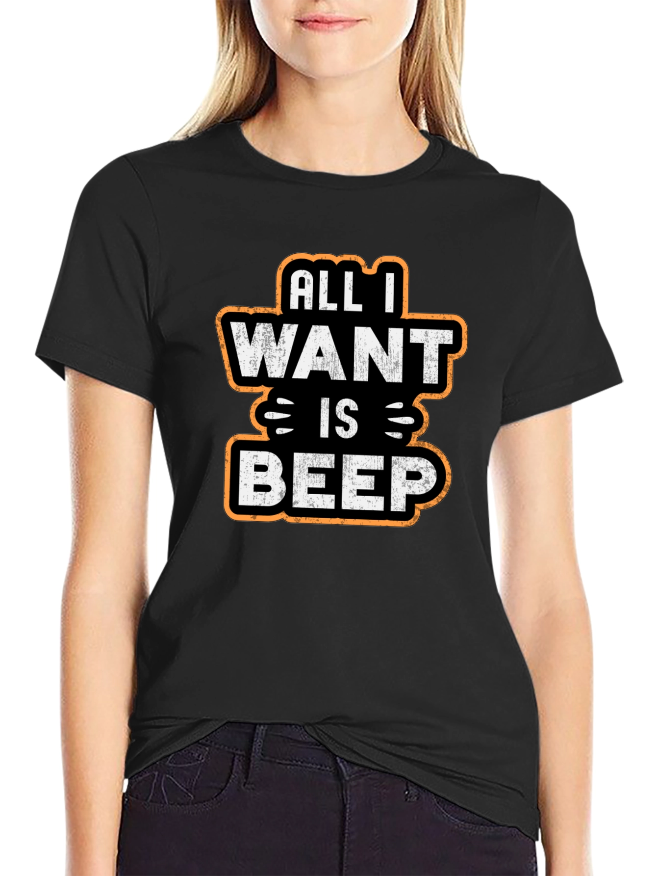 All I Want Is Beep - Graphic T-Shirt
