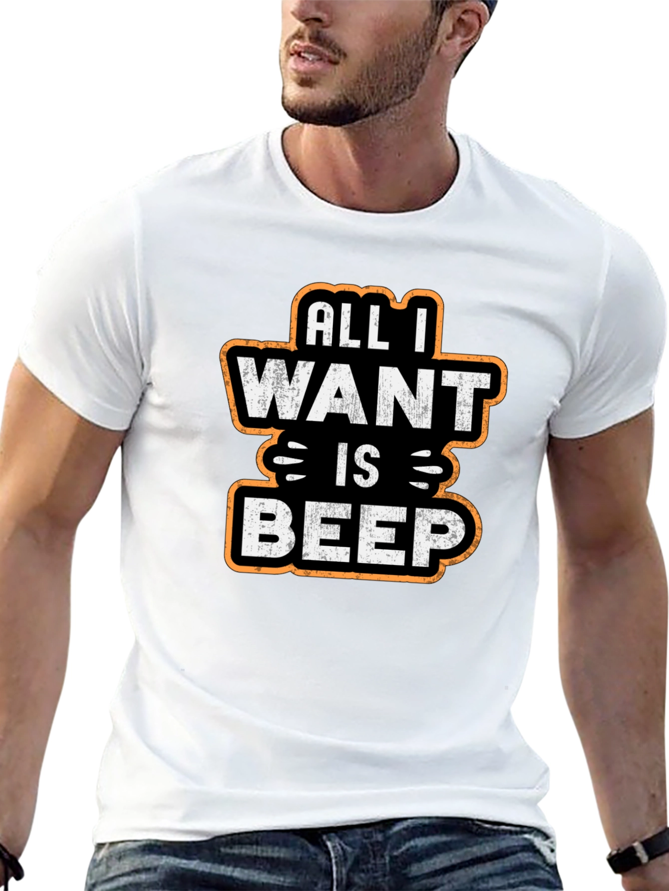 All I Want Is Beep - Graphic T-Shirt