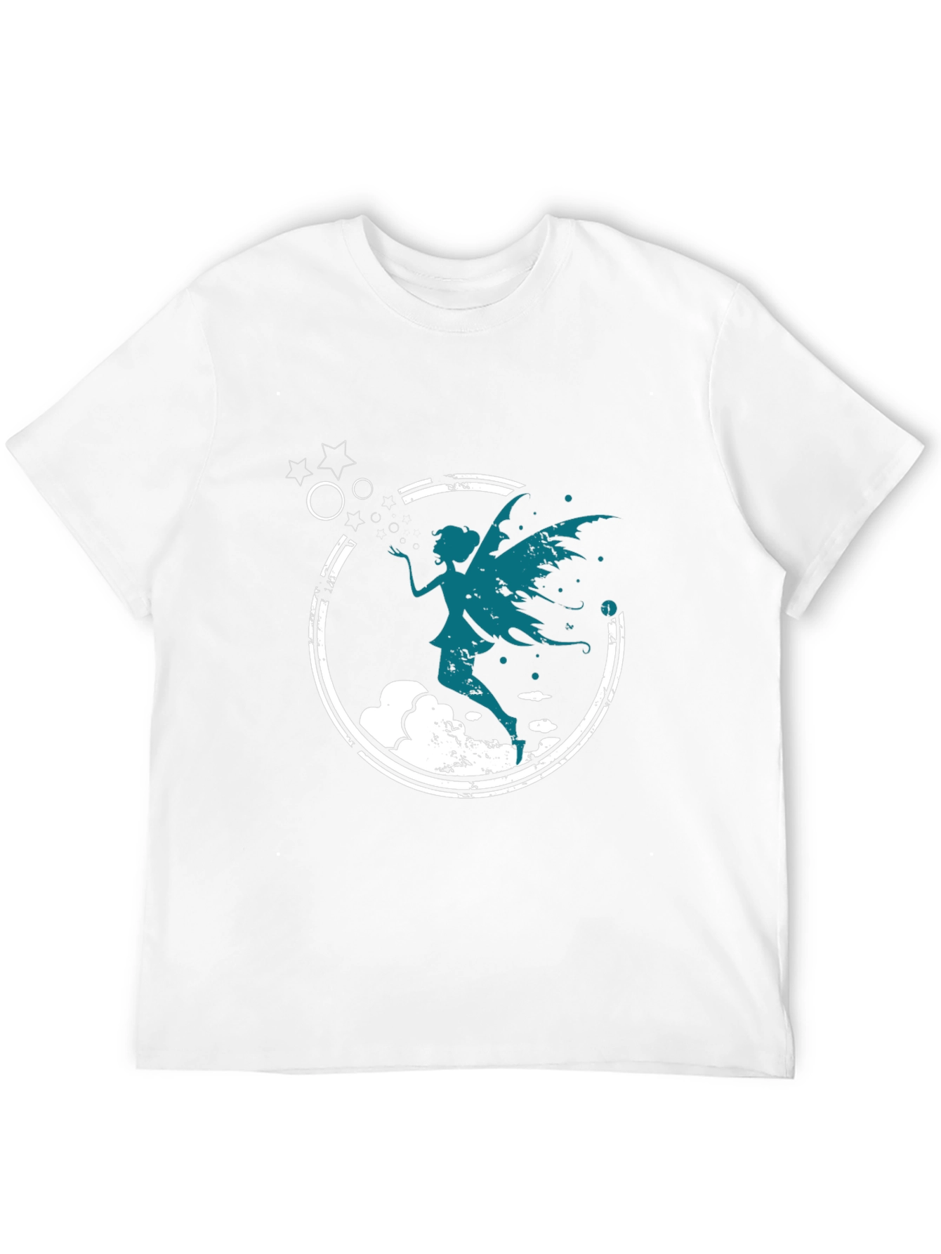 Fairy Silhouette Black T-Shirt