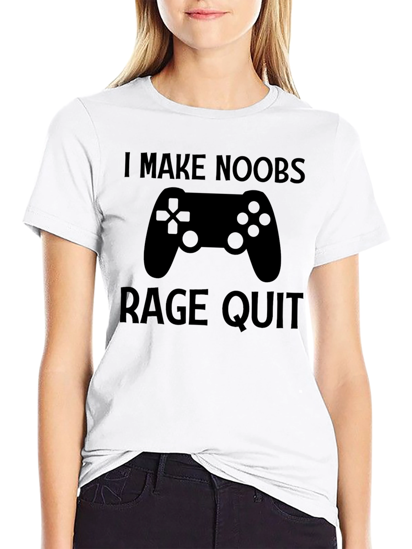 I Make Noobs Rage Quit Gaming T-Shirt