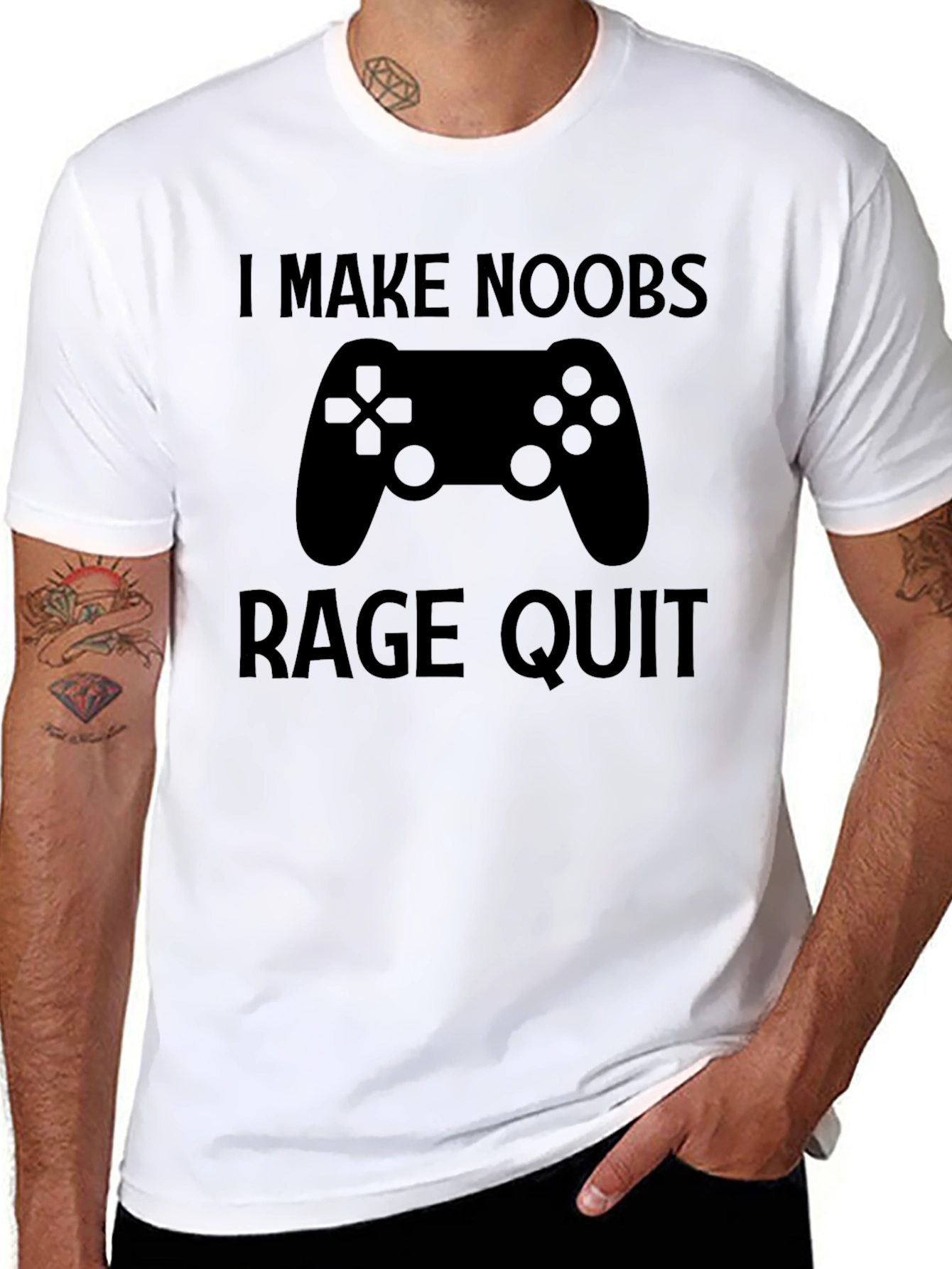 I Make Noobs Rage Quit Gaming T-Shirt
