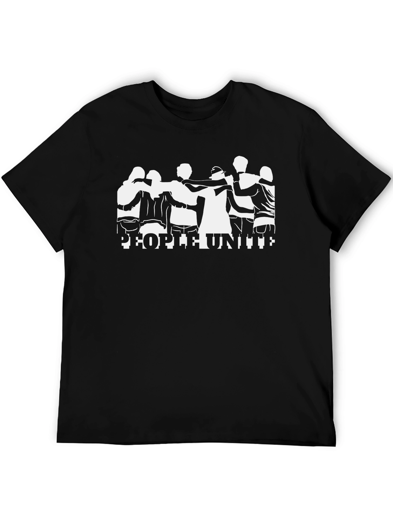 People United Graphic Tee - Black