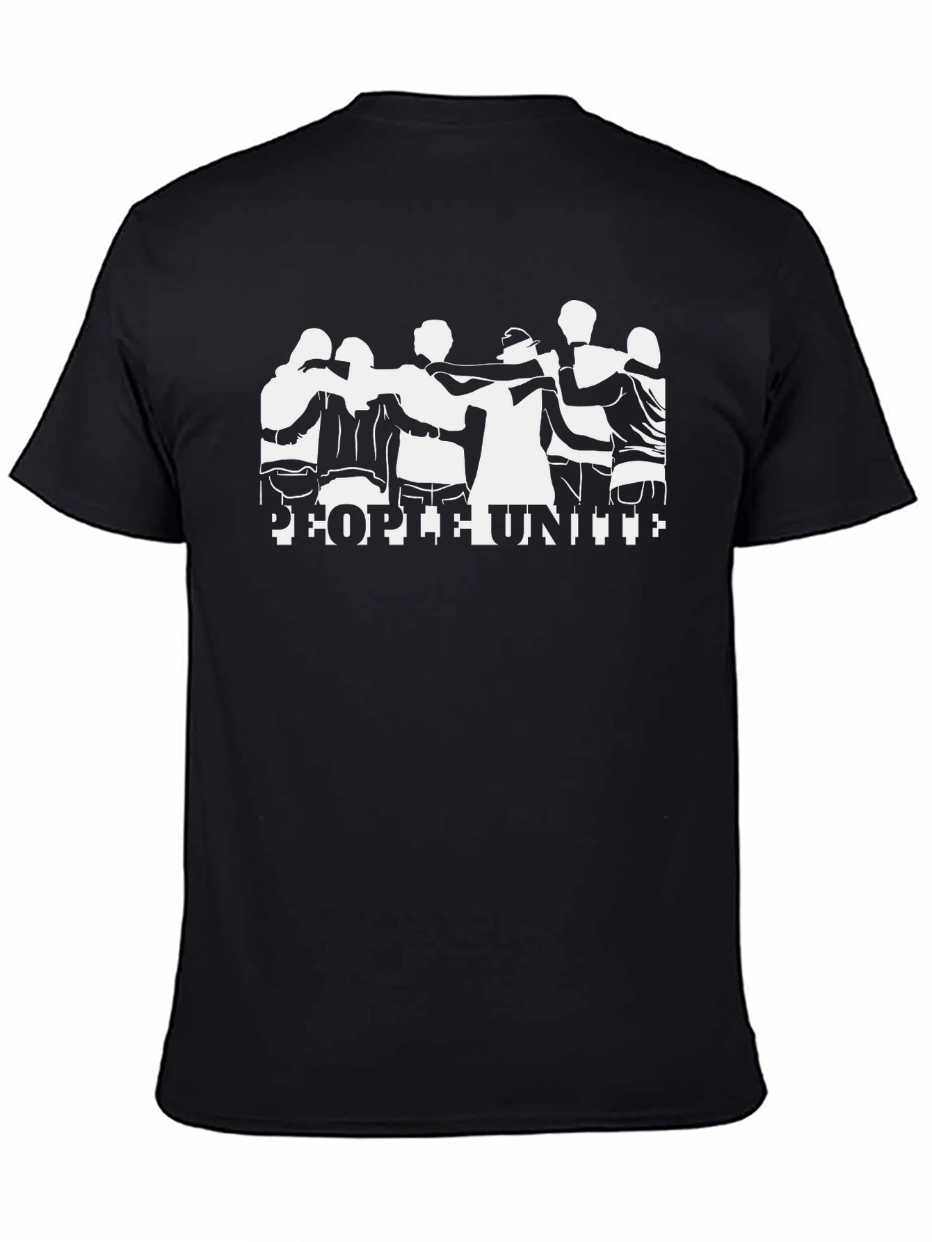 People United Graphic Tee - Black