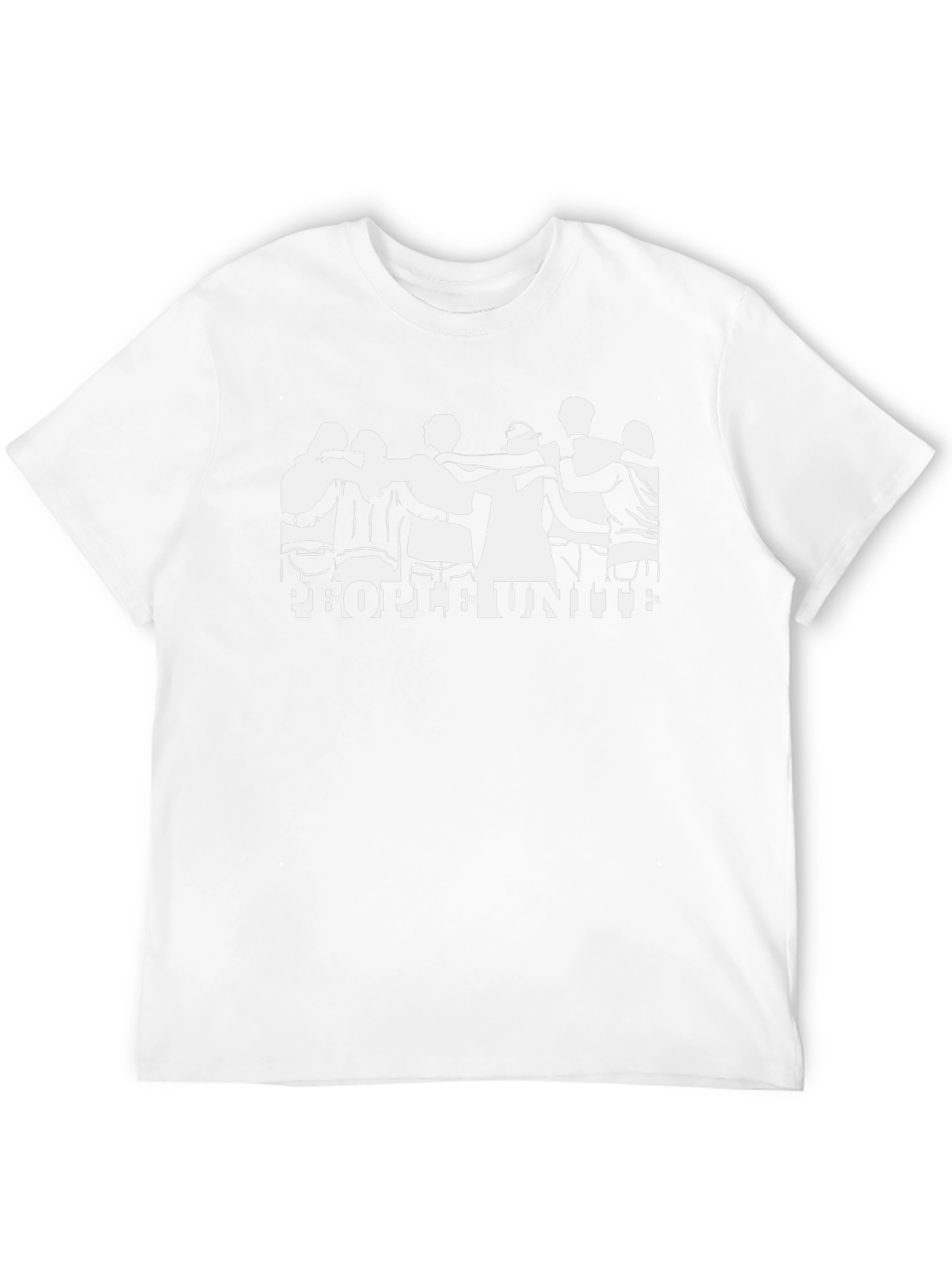 People United Graphic Tee - Black