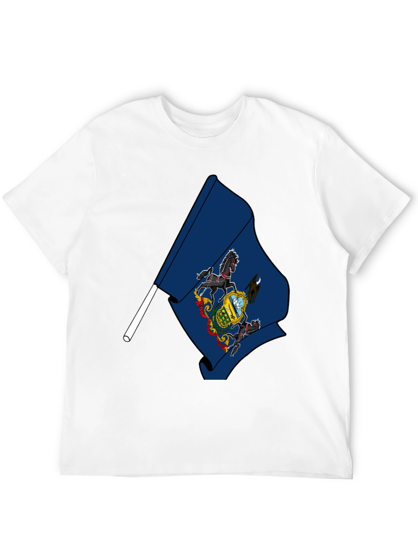 Pennsylvania State Flag T-Shirt - Patriotic Pride