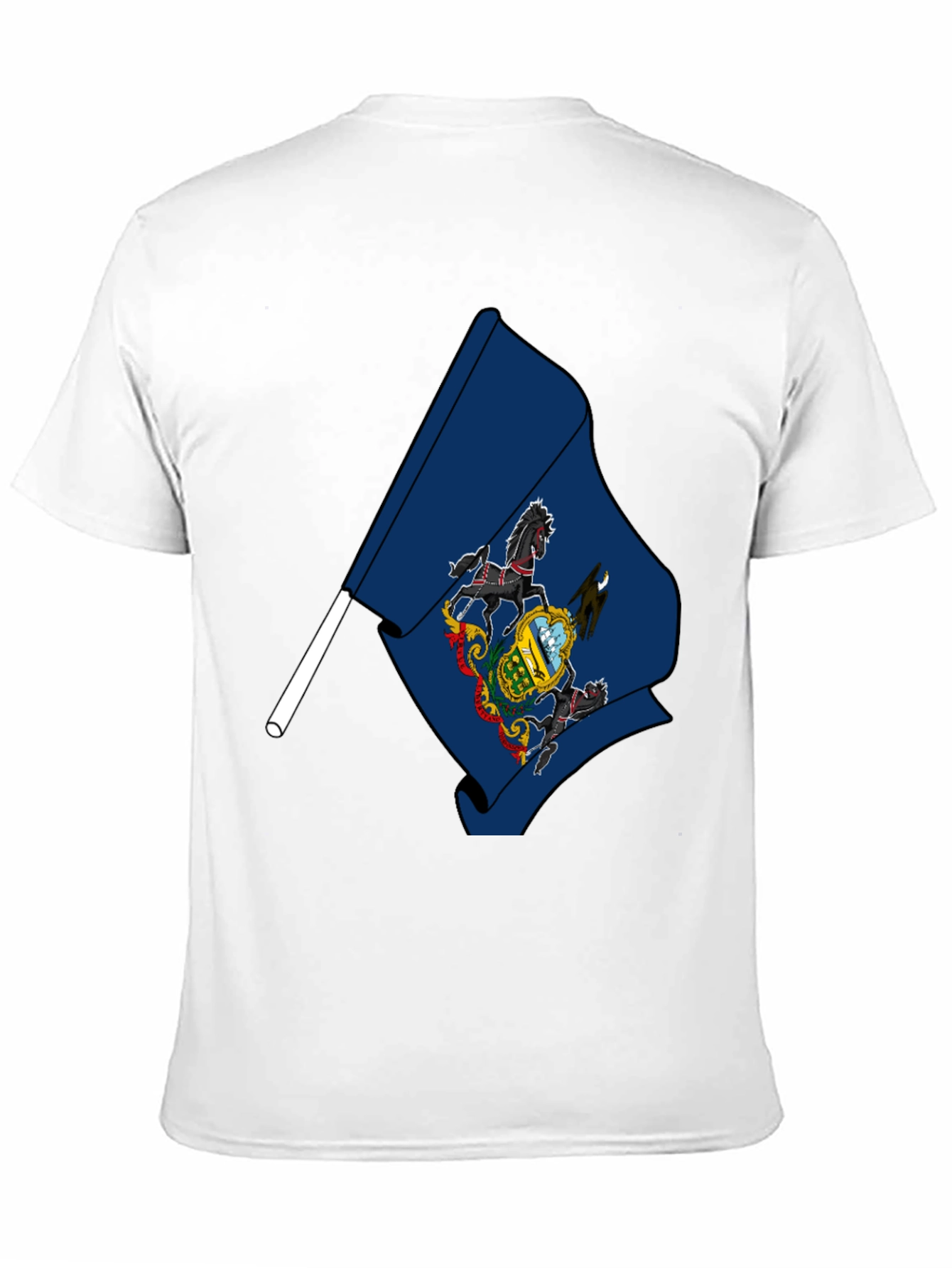 Pennsylvania State Flag T-Shirt - Patriotic Pride