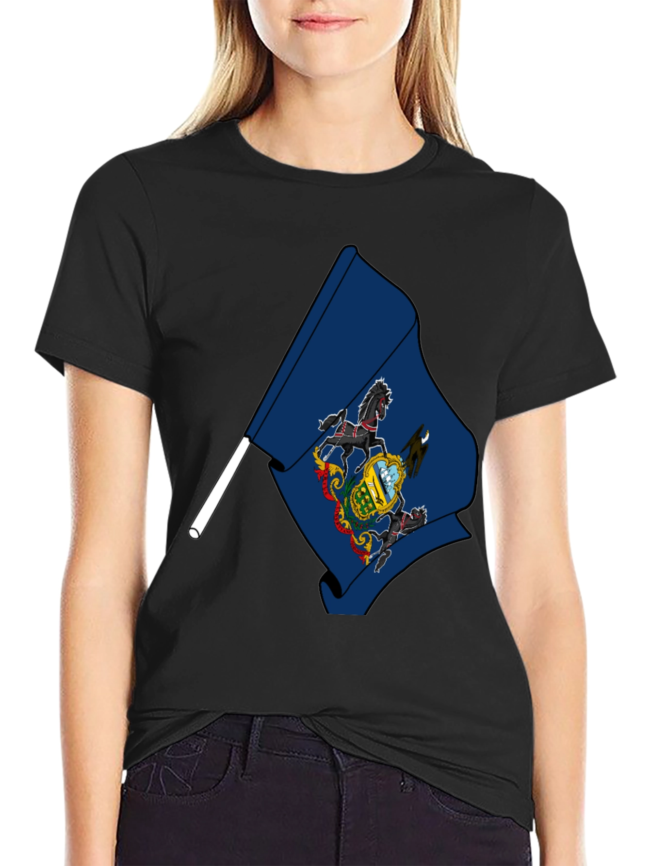 Pennsylvania State Flag T-Shirt - Patriotic Pride