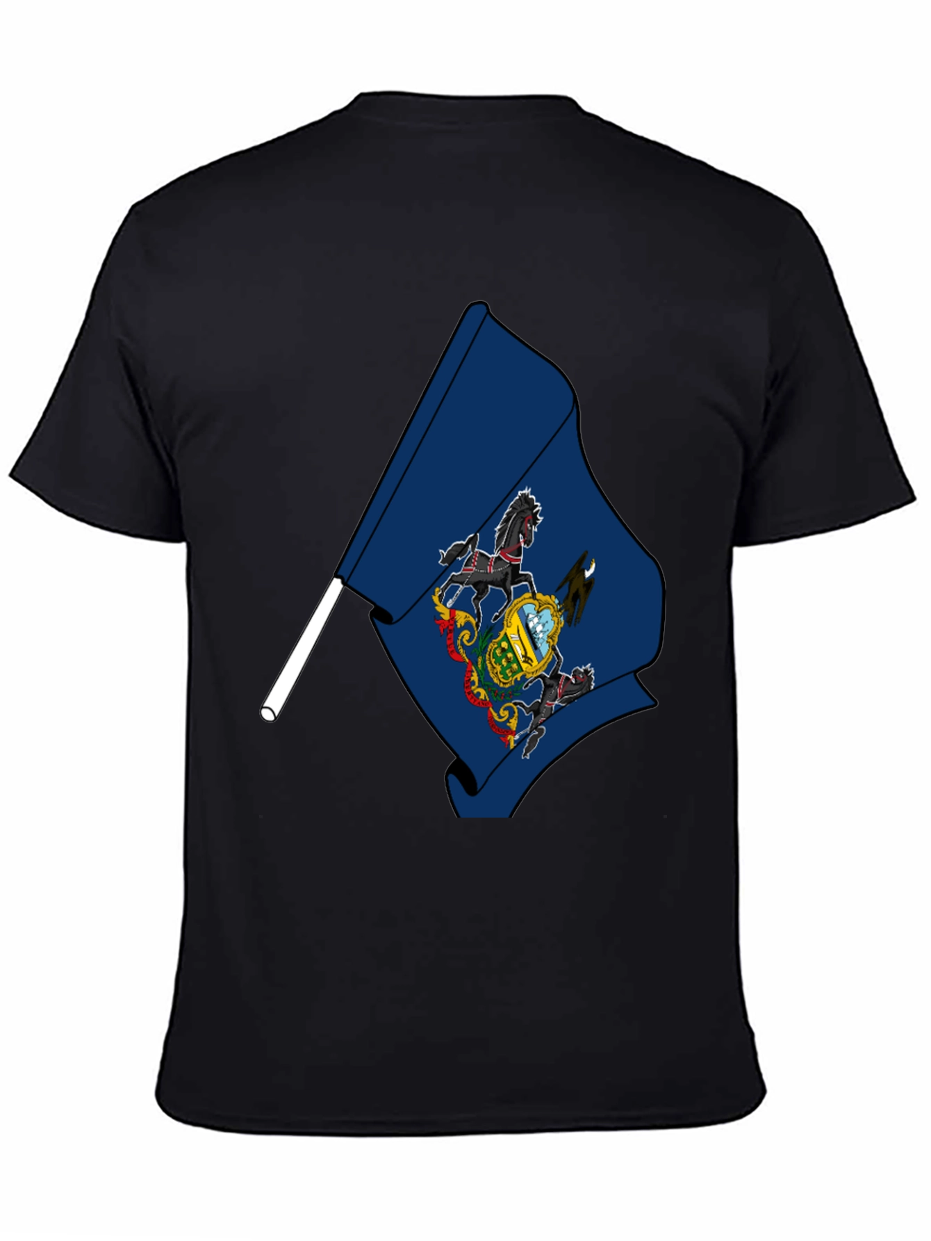 Pennsylvania State Flag T-Shirt - Patriotic Pride