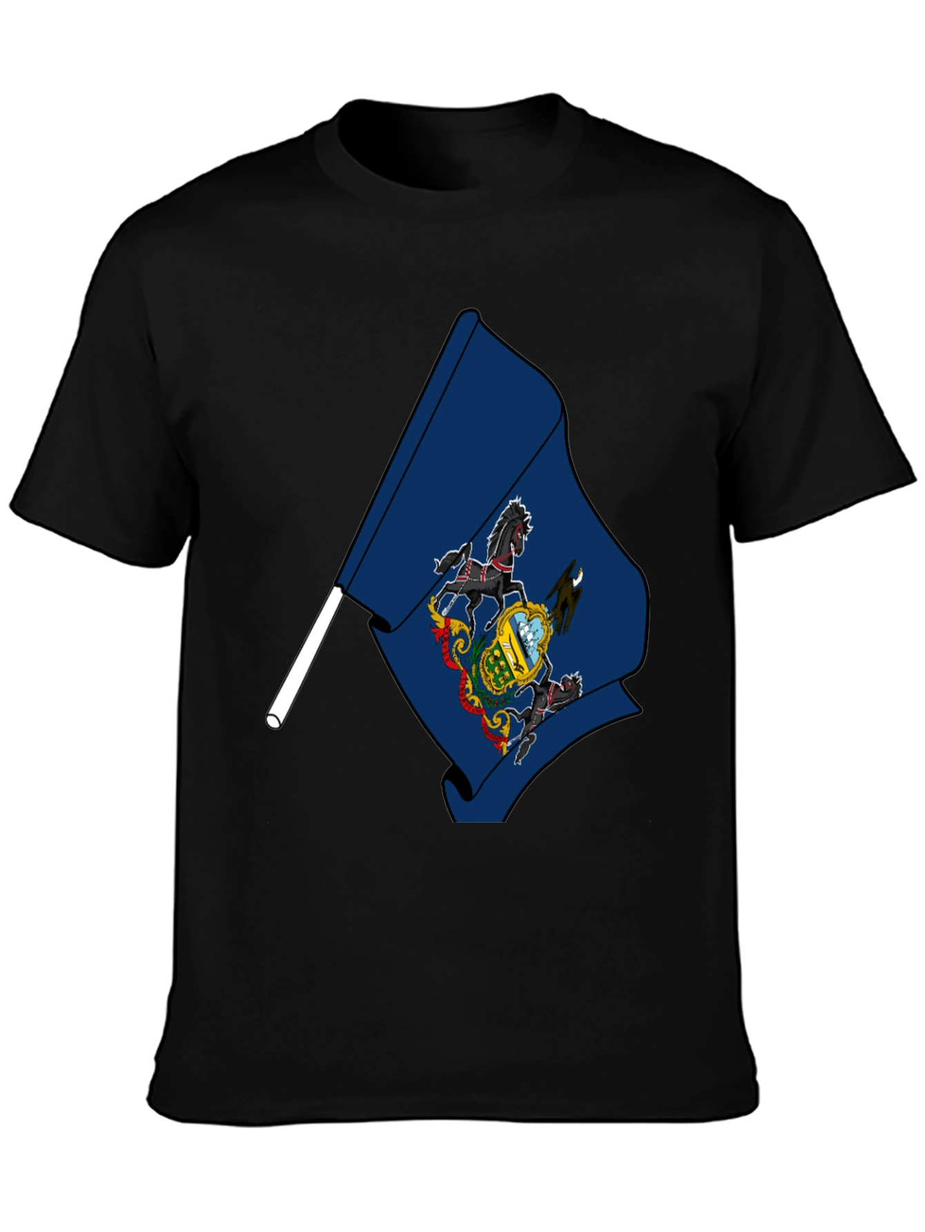 Pennsylvania State Flag T-Shirt - Patriotic Pride