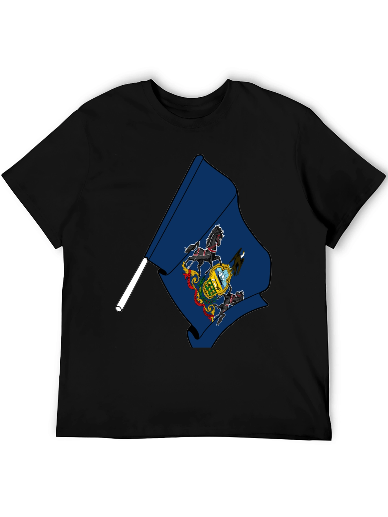 Pennsylvania State Flag T-Shirt - Patriotic Pride