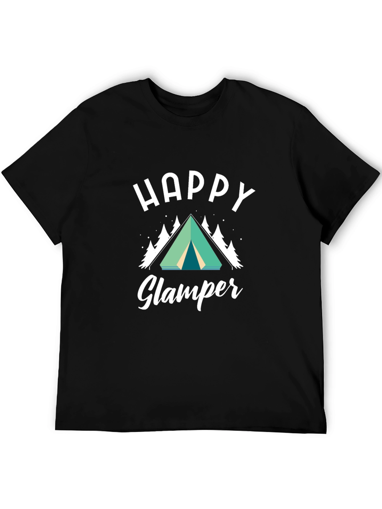 Happy Glamper Graphic Tee - Camping T-Shirt