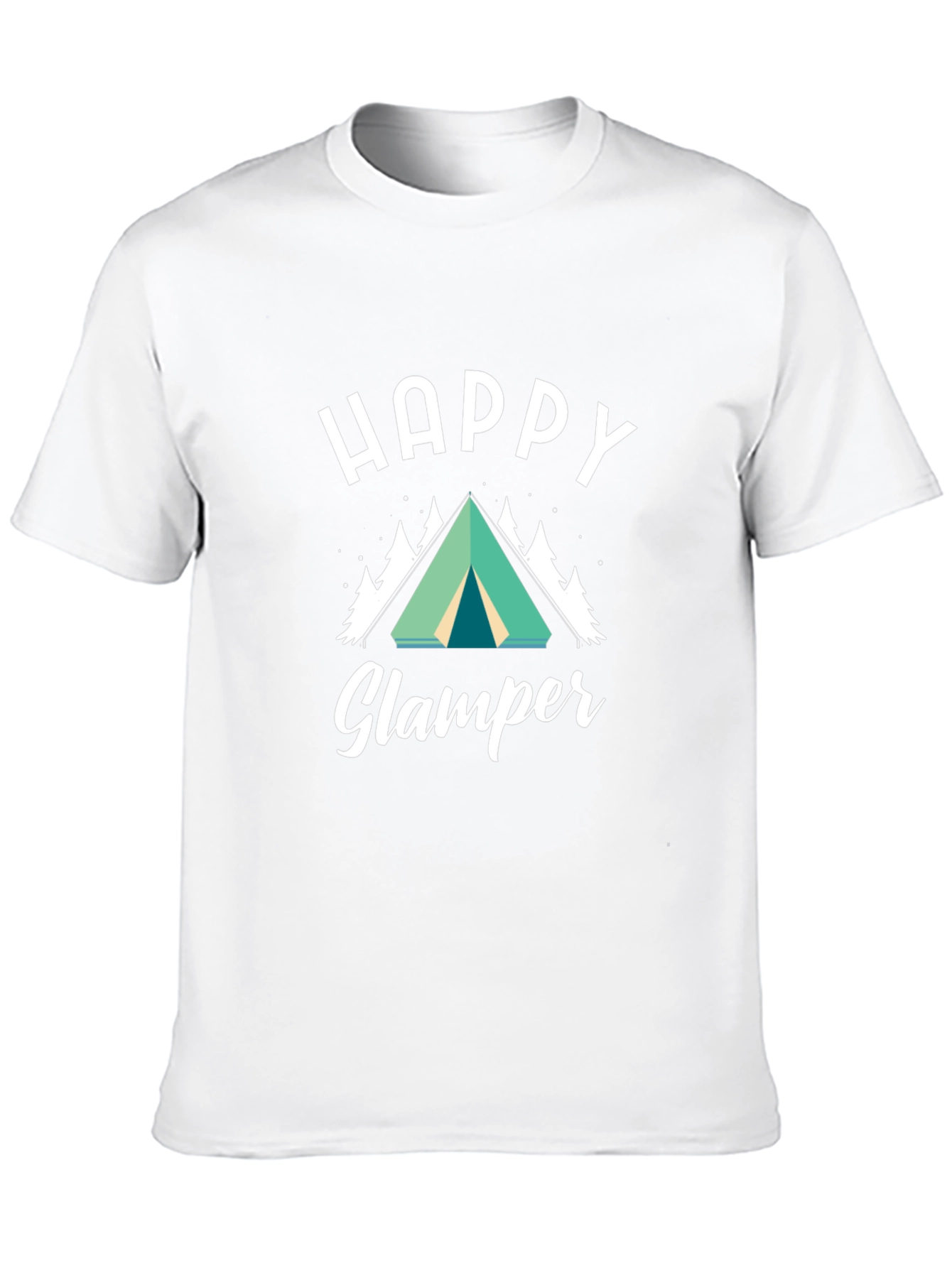 Happy Glamper Graphic Tee - Camping T-Shirt