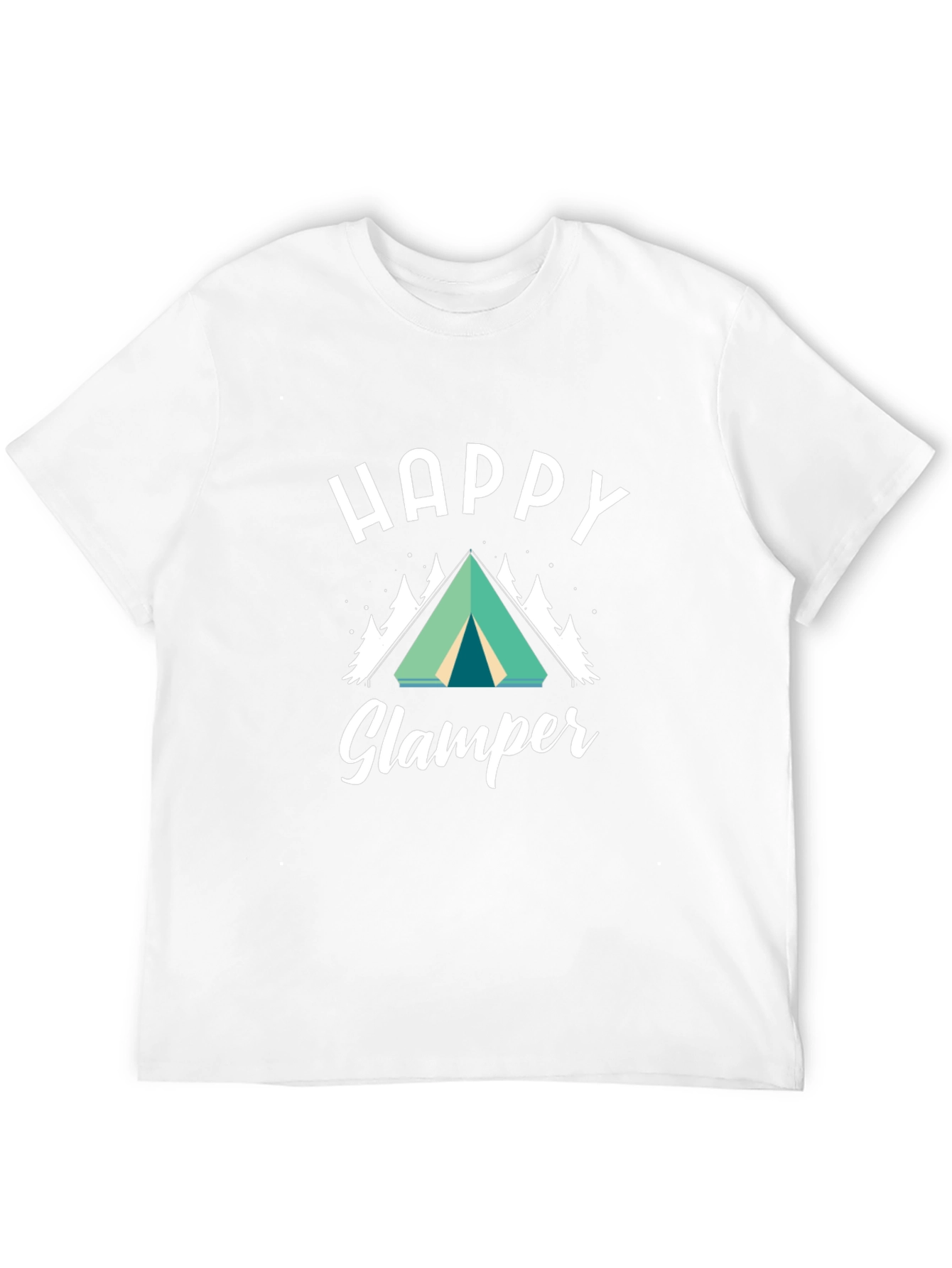 Happy Glamper Graphic Tee - Camping T-Shirt