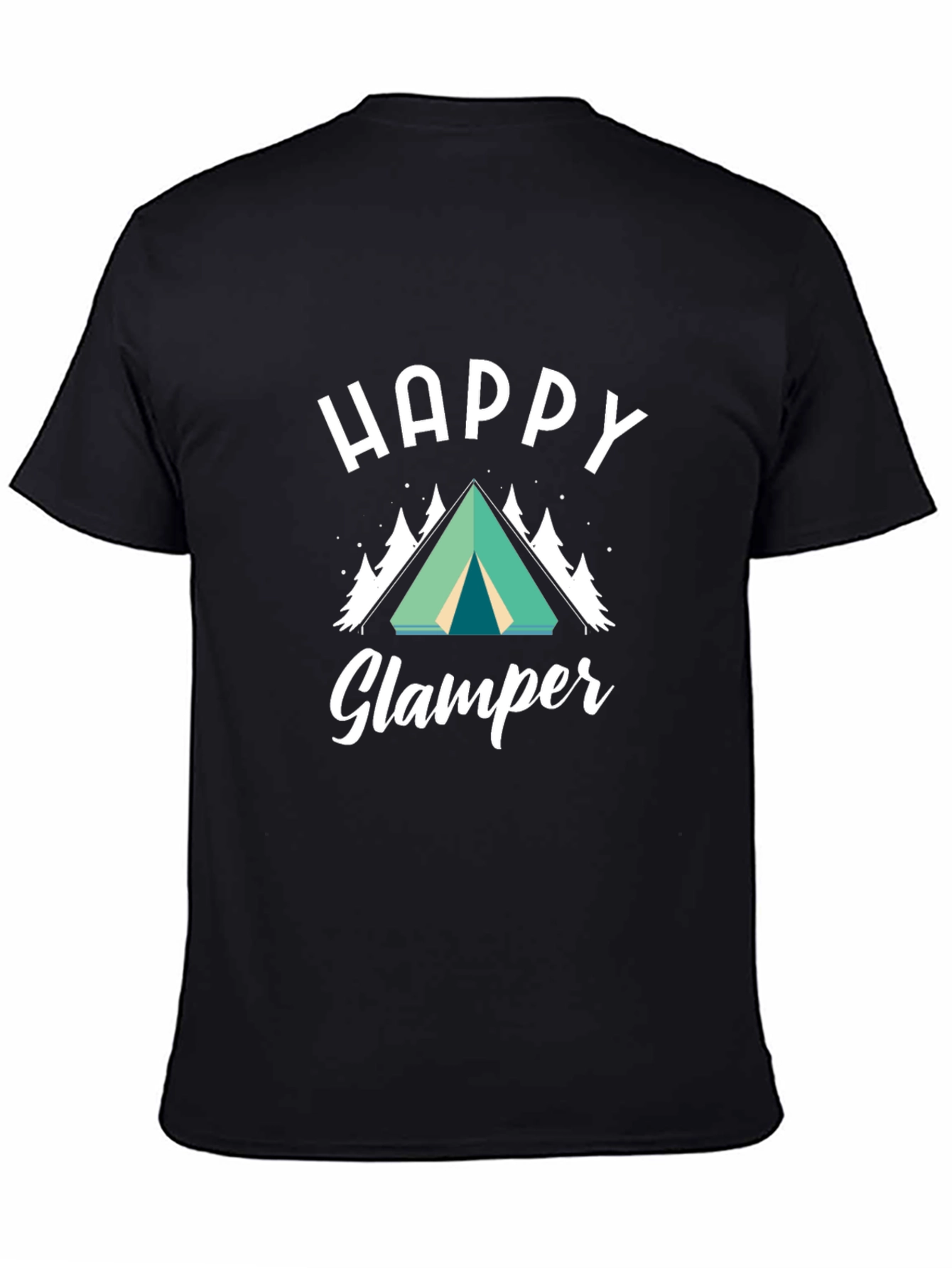 Happy Glamper Graphic Tee - Camping T-Shirt