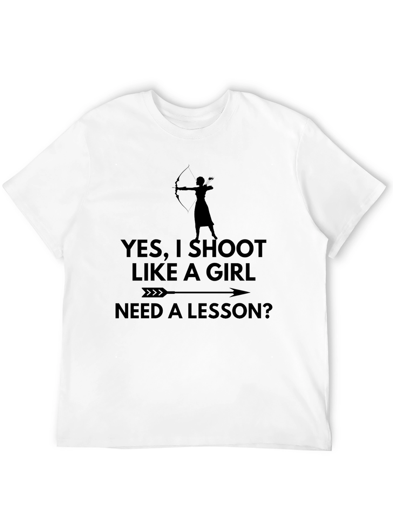 Yes I Shoot Like A Girl T-Shirt