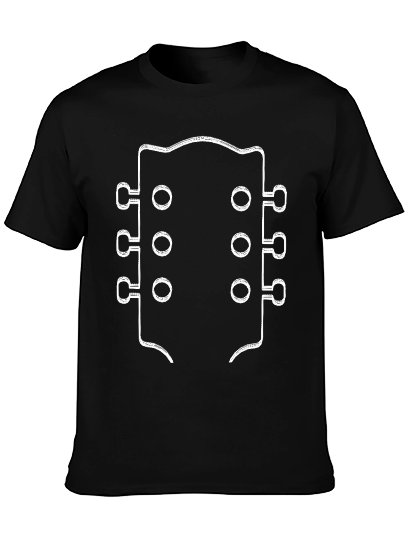 Guitar Headstock Graphic T-Shirt