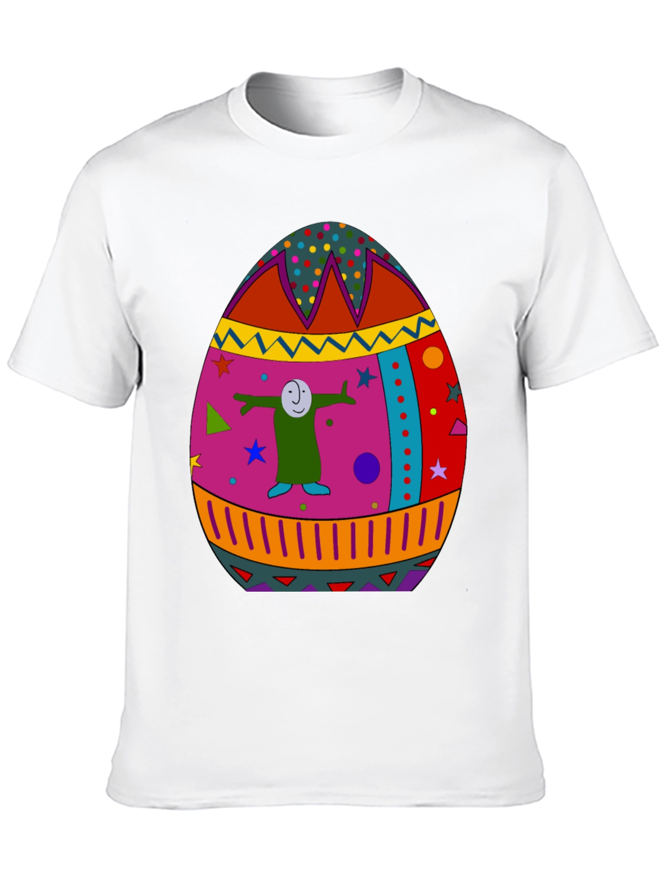 Funky Easter Egg T-Shirt