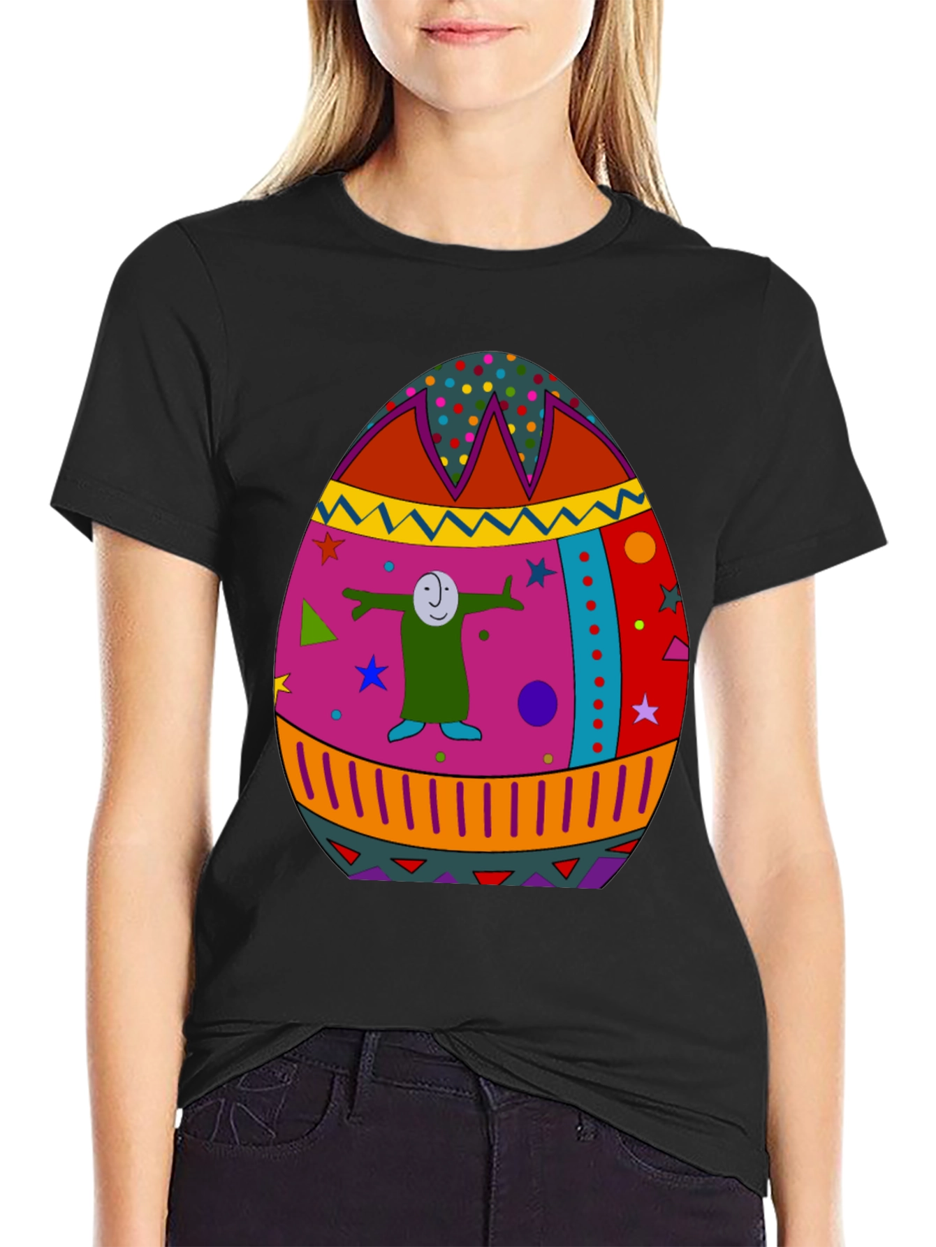 Funky Easter Egg T-Shirt