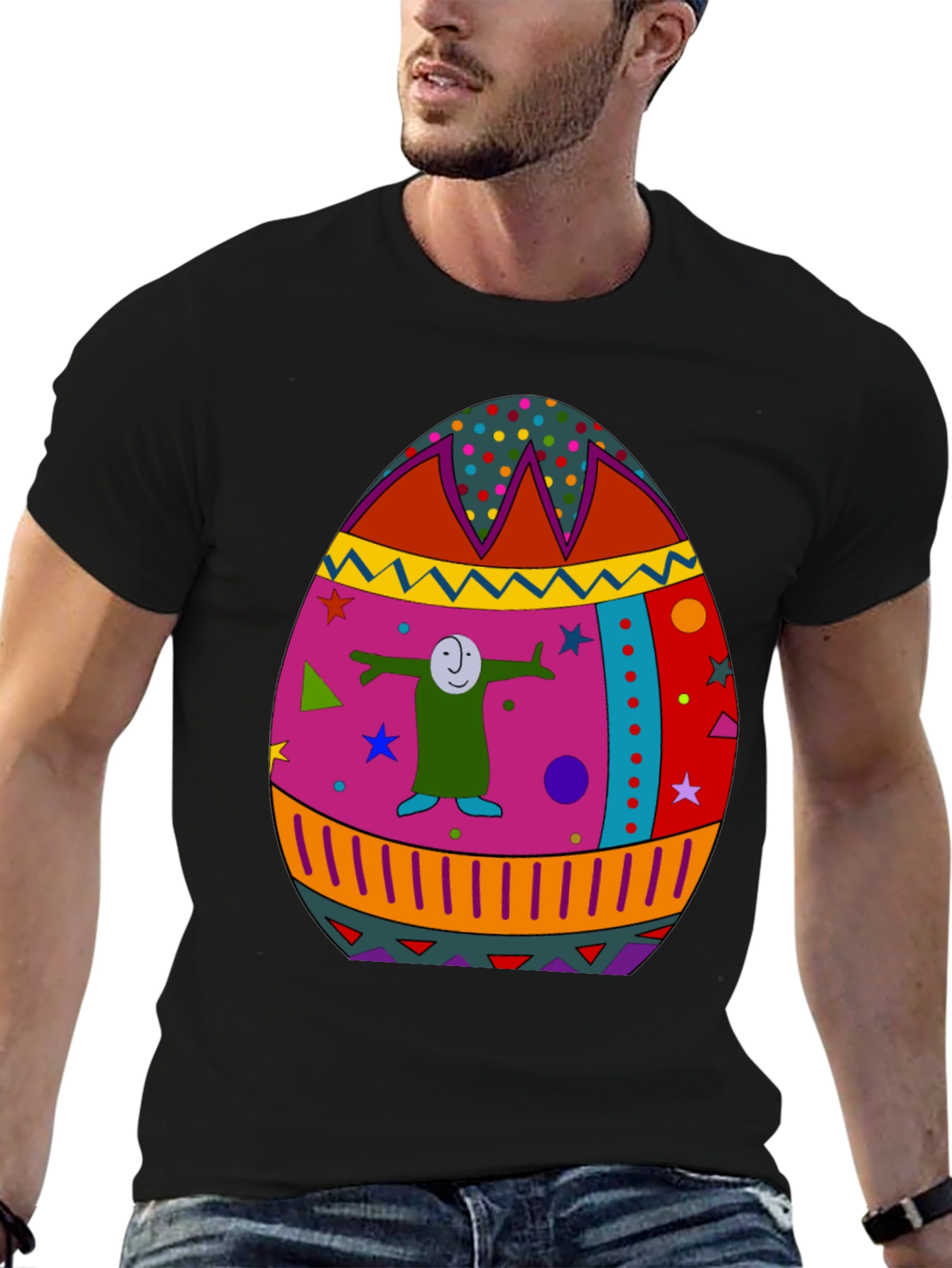 Funky Easter Egg T-Shirt