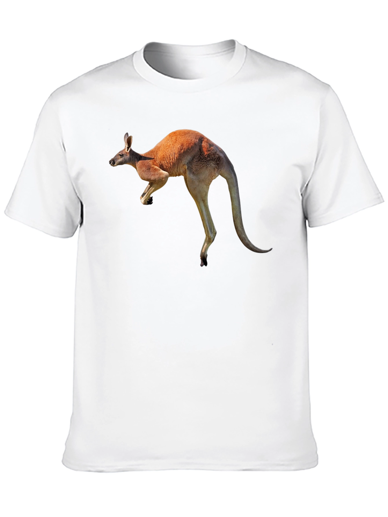 Kangaroo Graphic Tee - Black