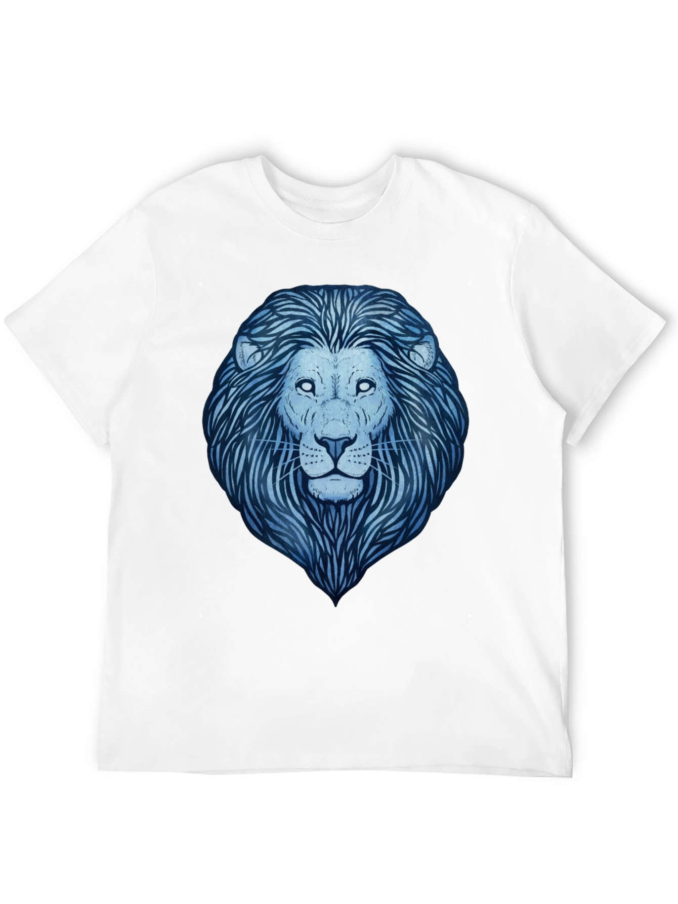 Lion Graphic Tee - Mens Black T-Shirt