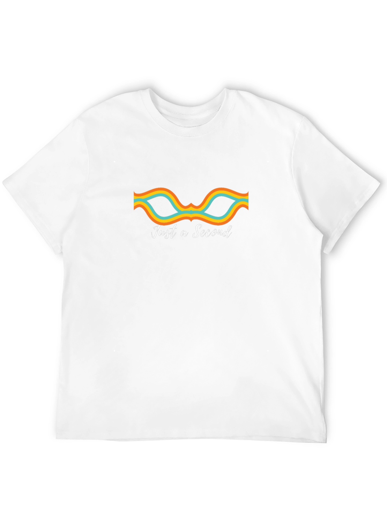 Retro Style Just a Second Graphic T-Shirt