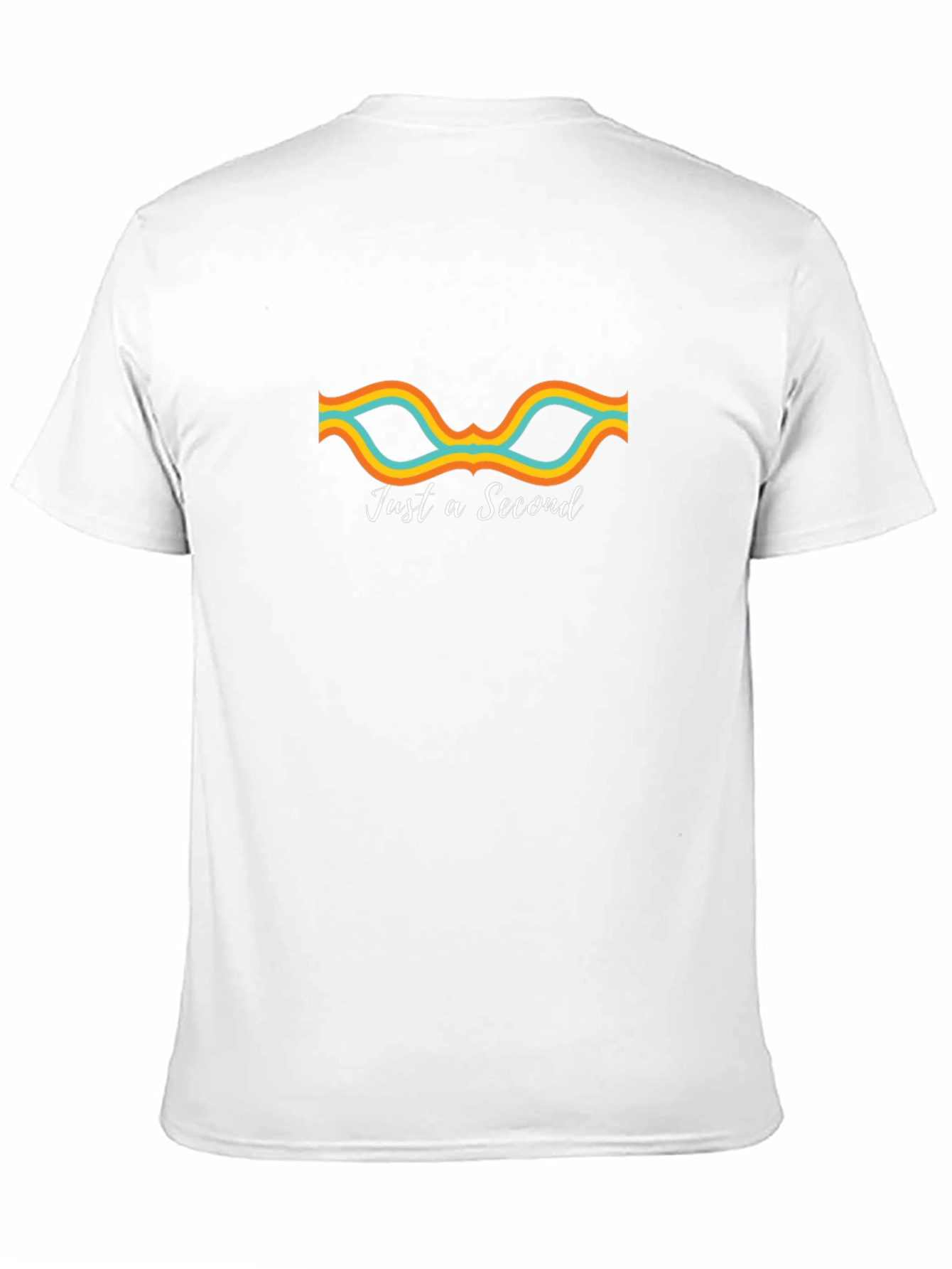 Retro Style Just a Second Graphic T-Shirt