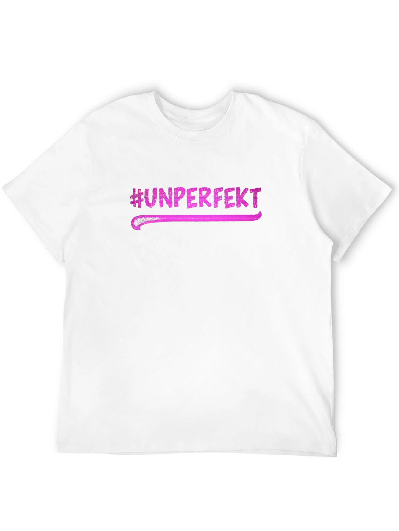 Unperfekt Graphic Tee - Black Casual T-Shirt