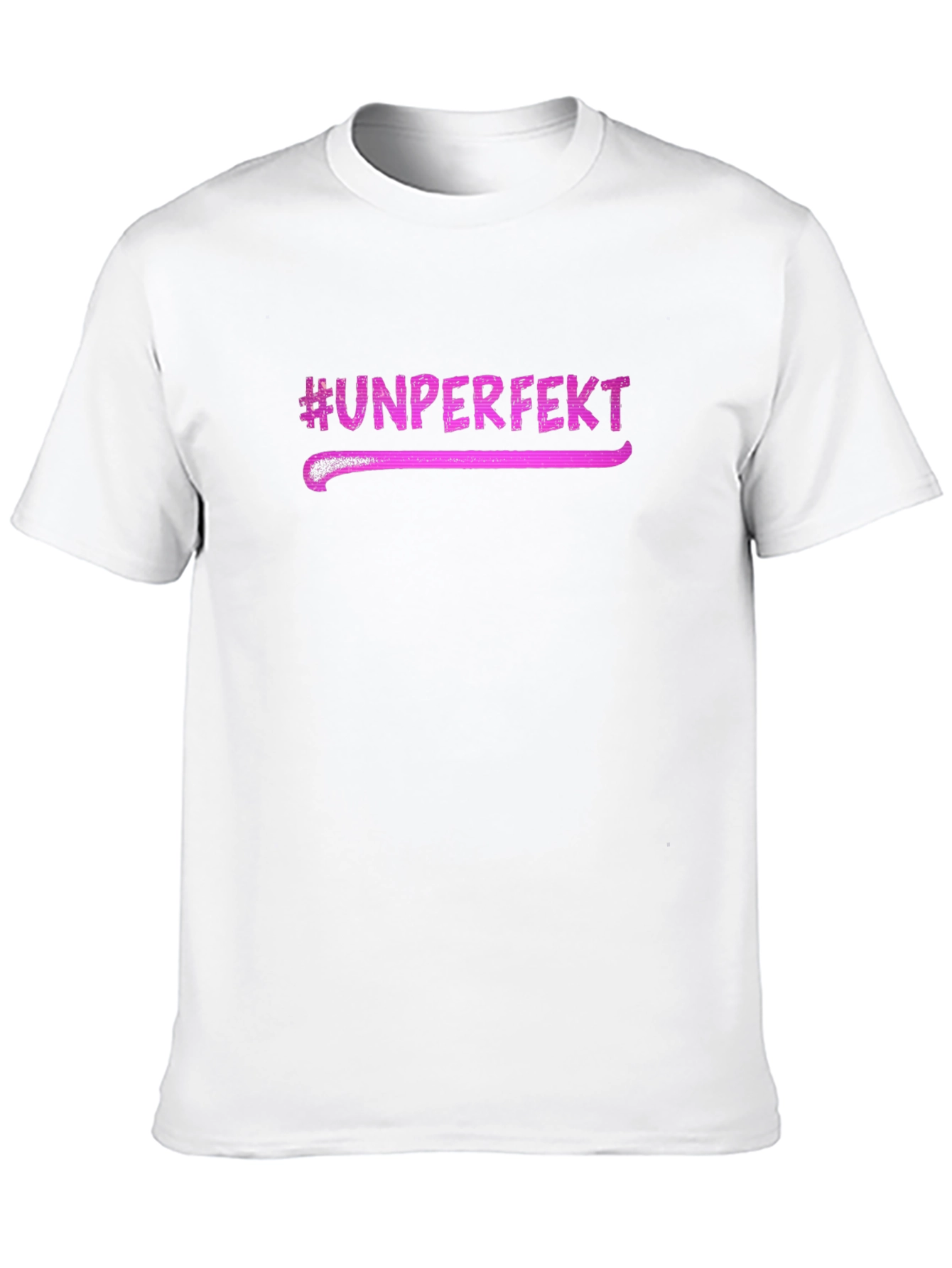 Unperfekt Graphic Tee - Black Casual T-Shirt