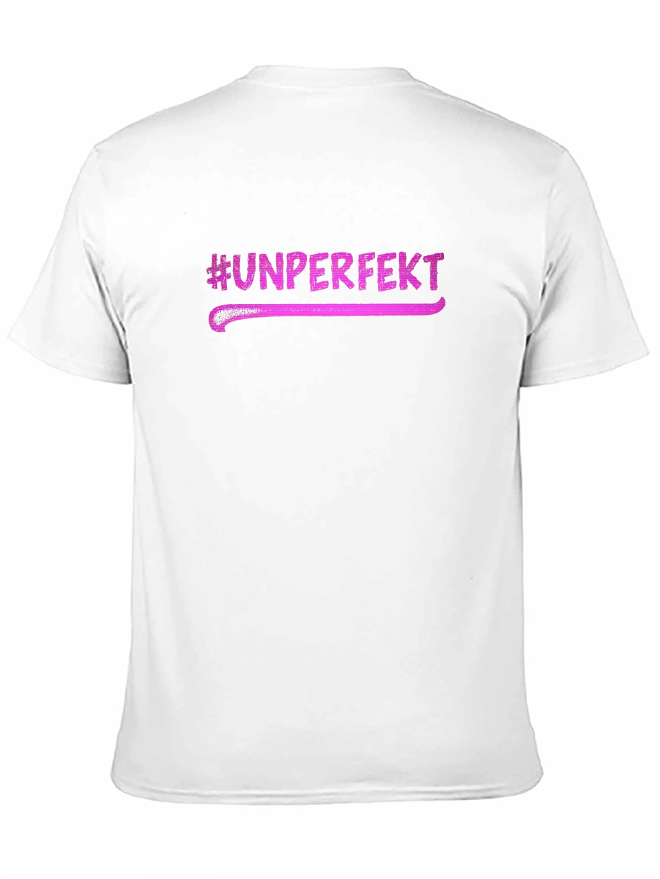Unperfekt Graphic Tee - Black Casual T-Shirt
