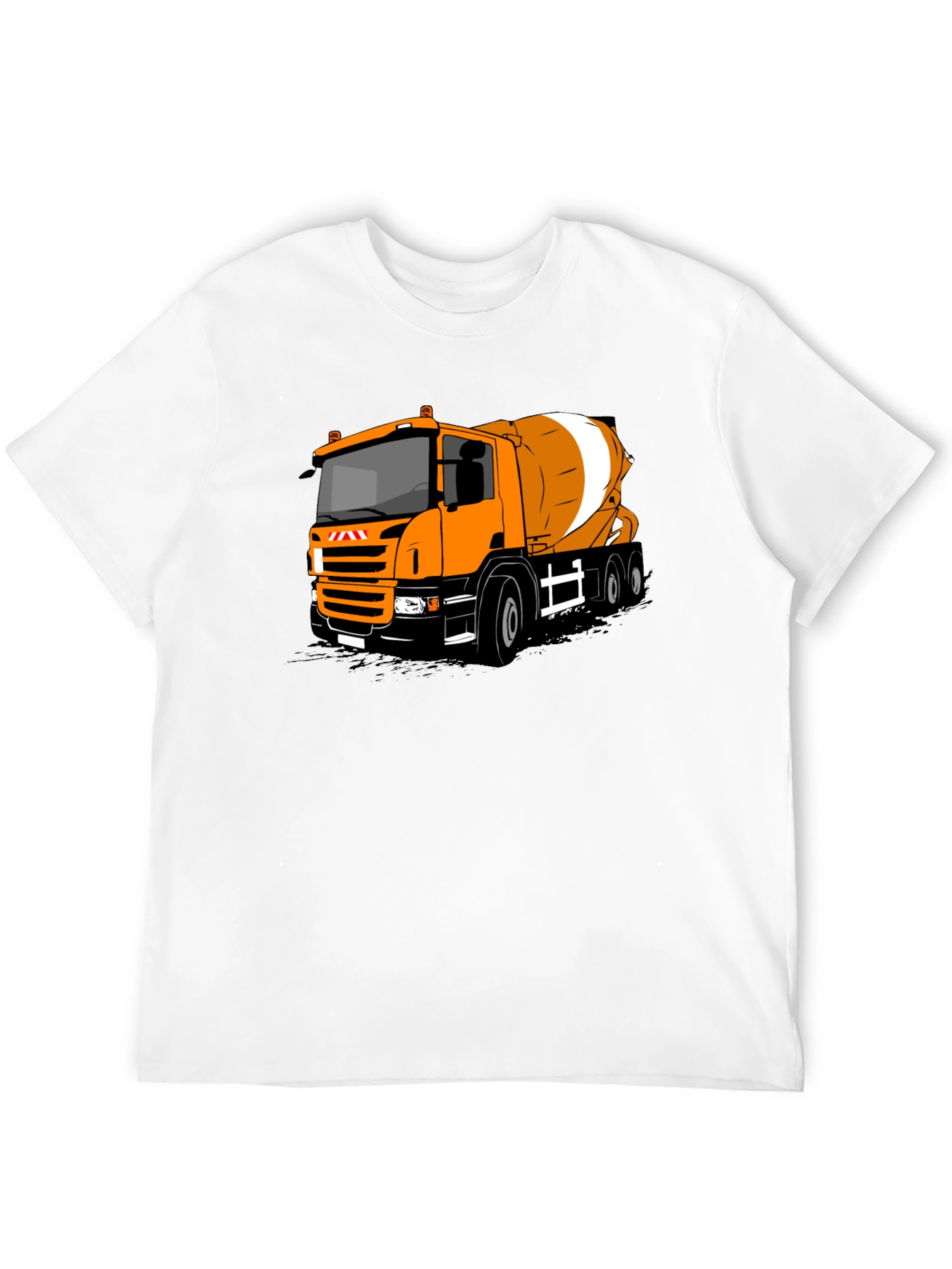 Cement Mixer Truck T-Shirt - Bold Graphic Tee