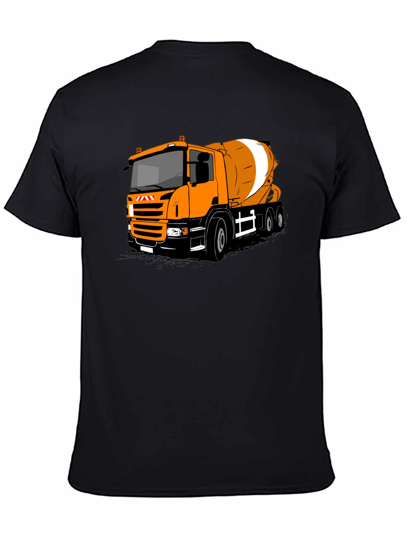 Cement Mixer Truck T-Shirt - Bold Graphic Tee