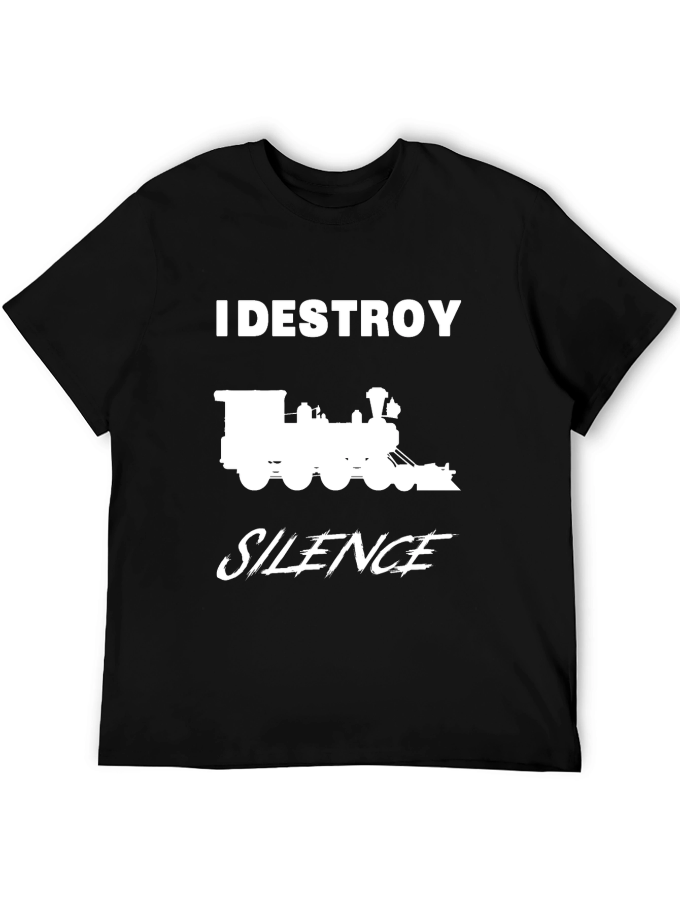 I Destroy Silence Train T-Shirt
