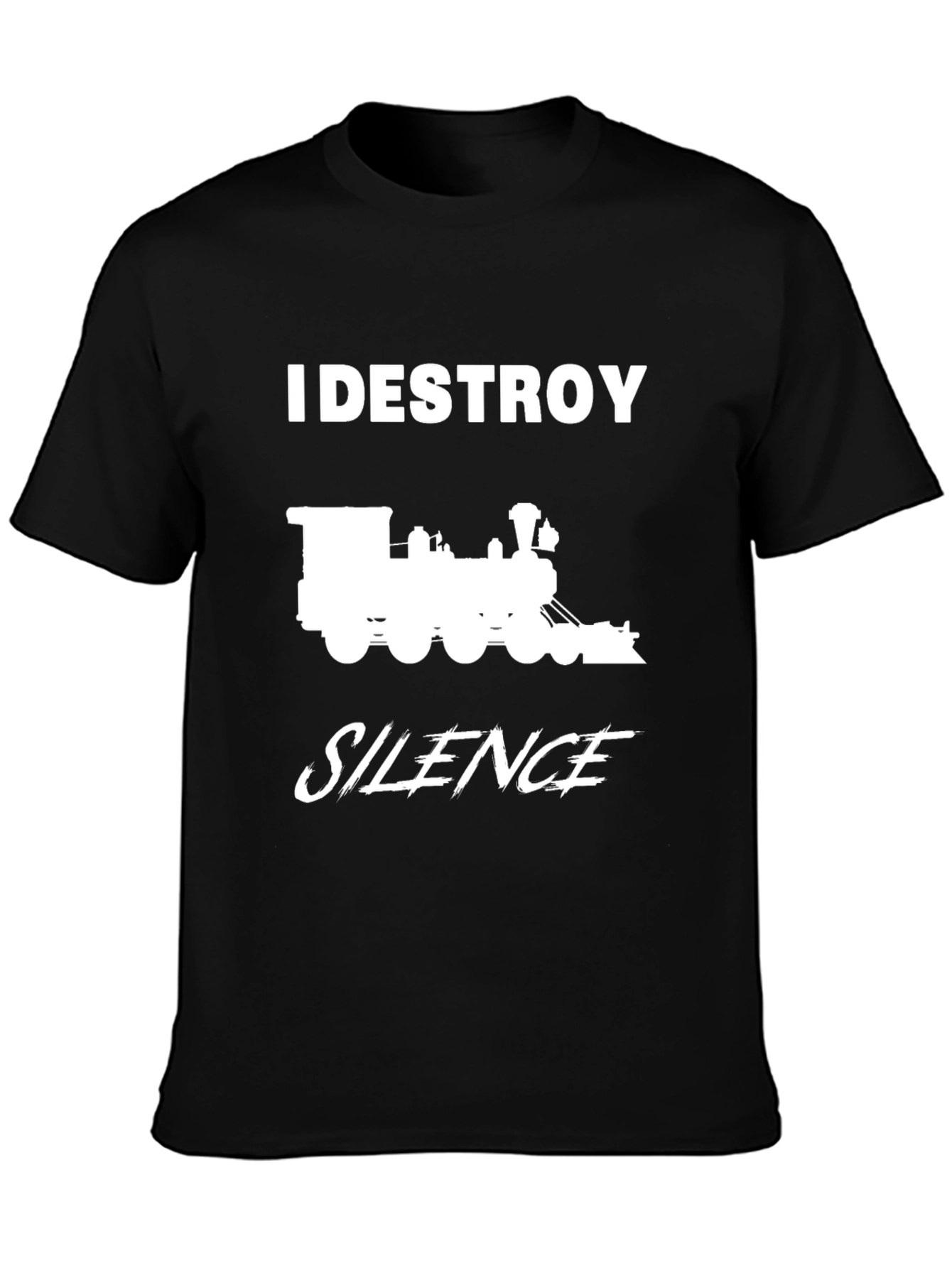 I Destroy Silence Train T-Shirt