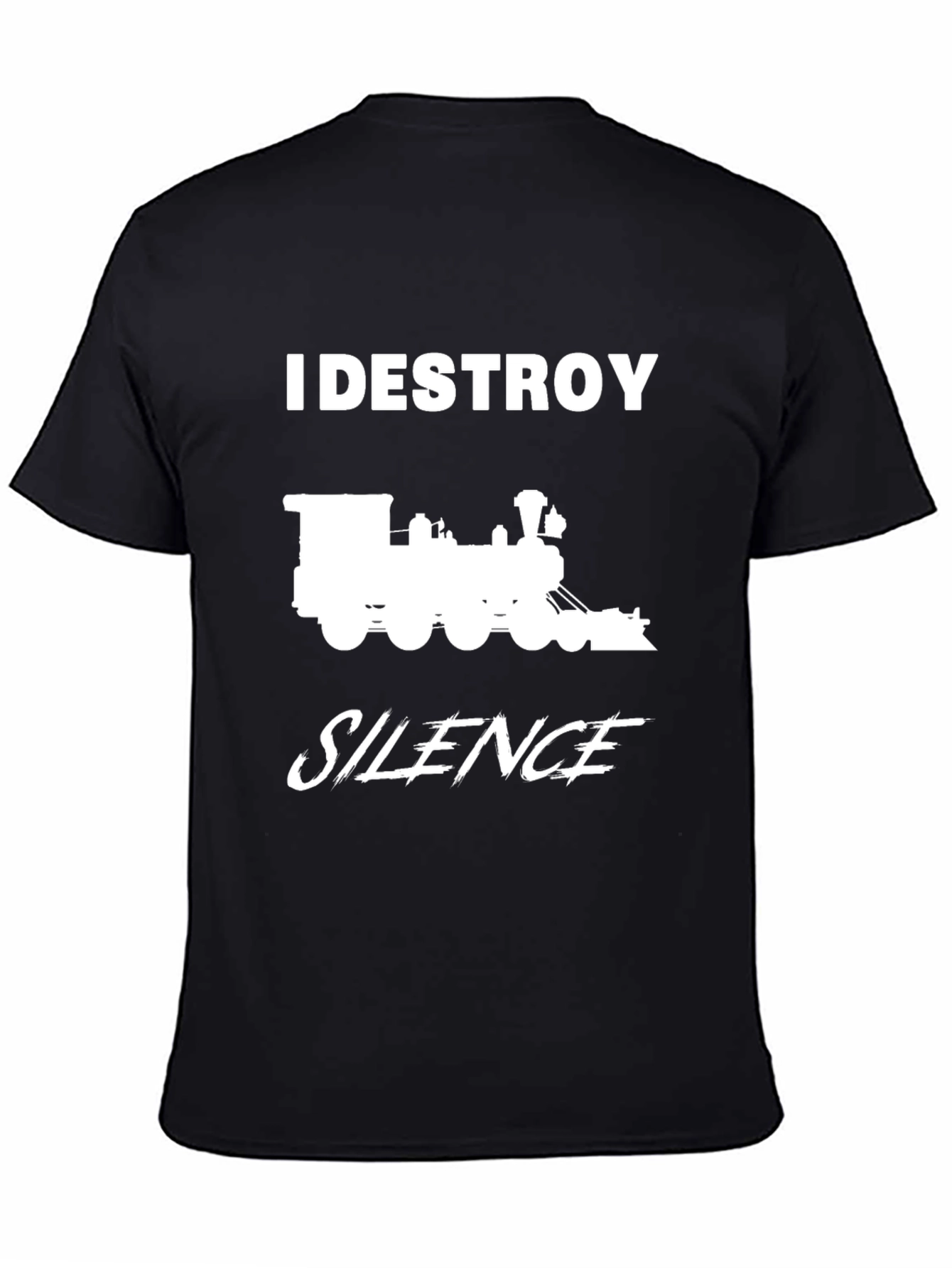 I Destroy Silence Train T-Shirt