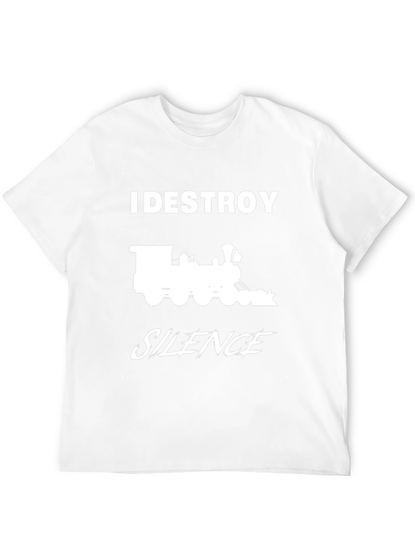 I Destroy Silence Train T-Shirt