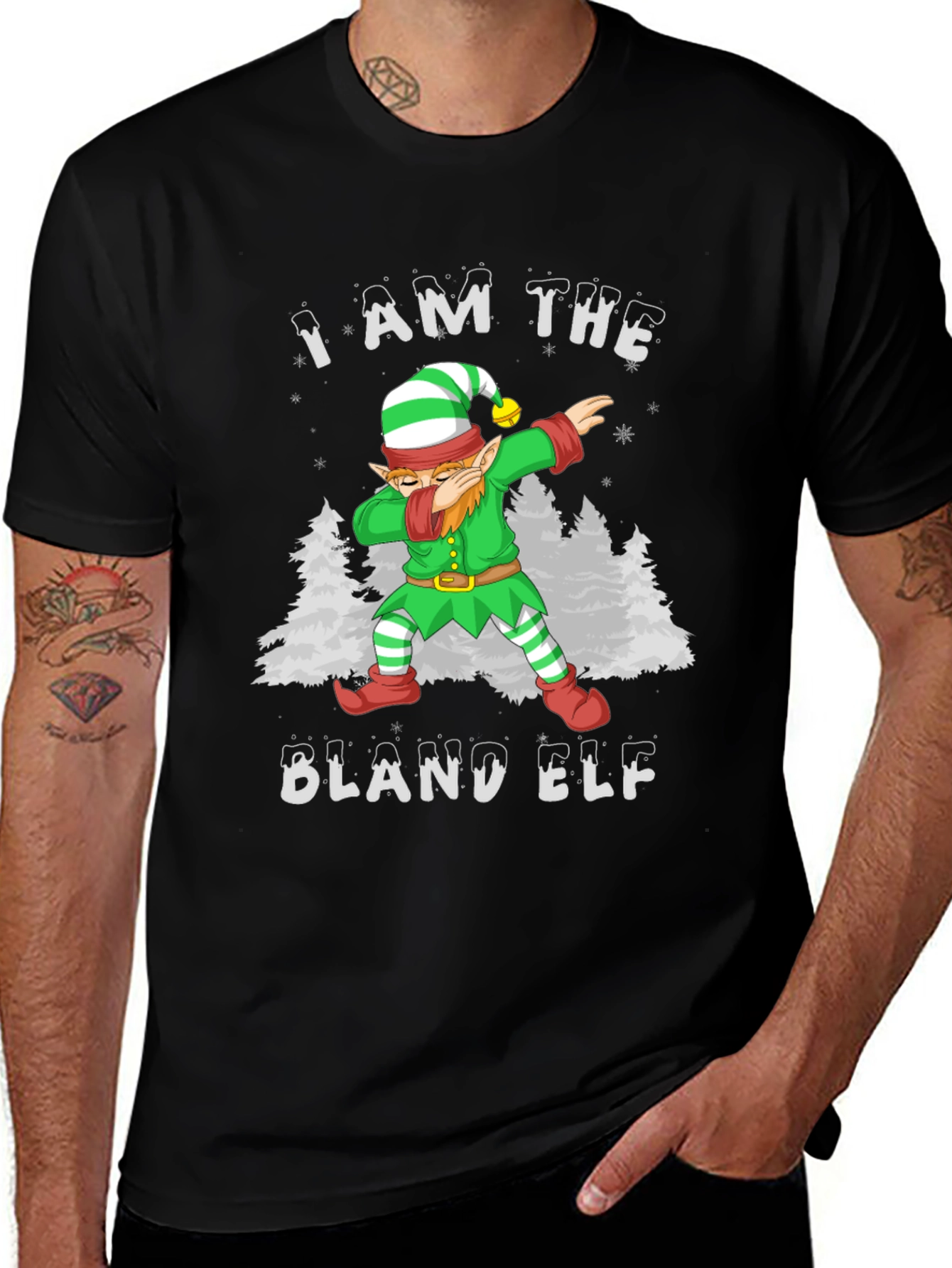 I Am The Bland Elf Christmas T-Shirt