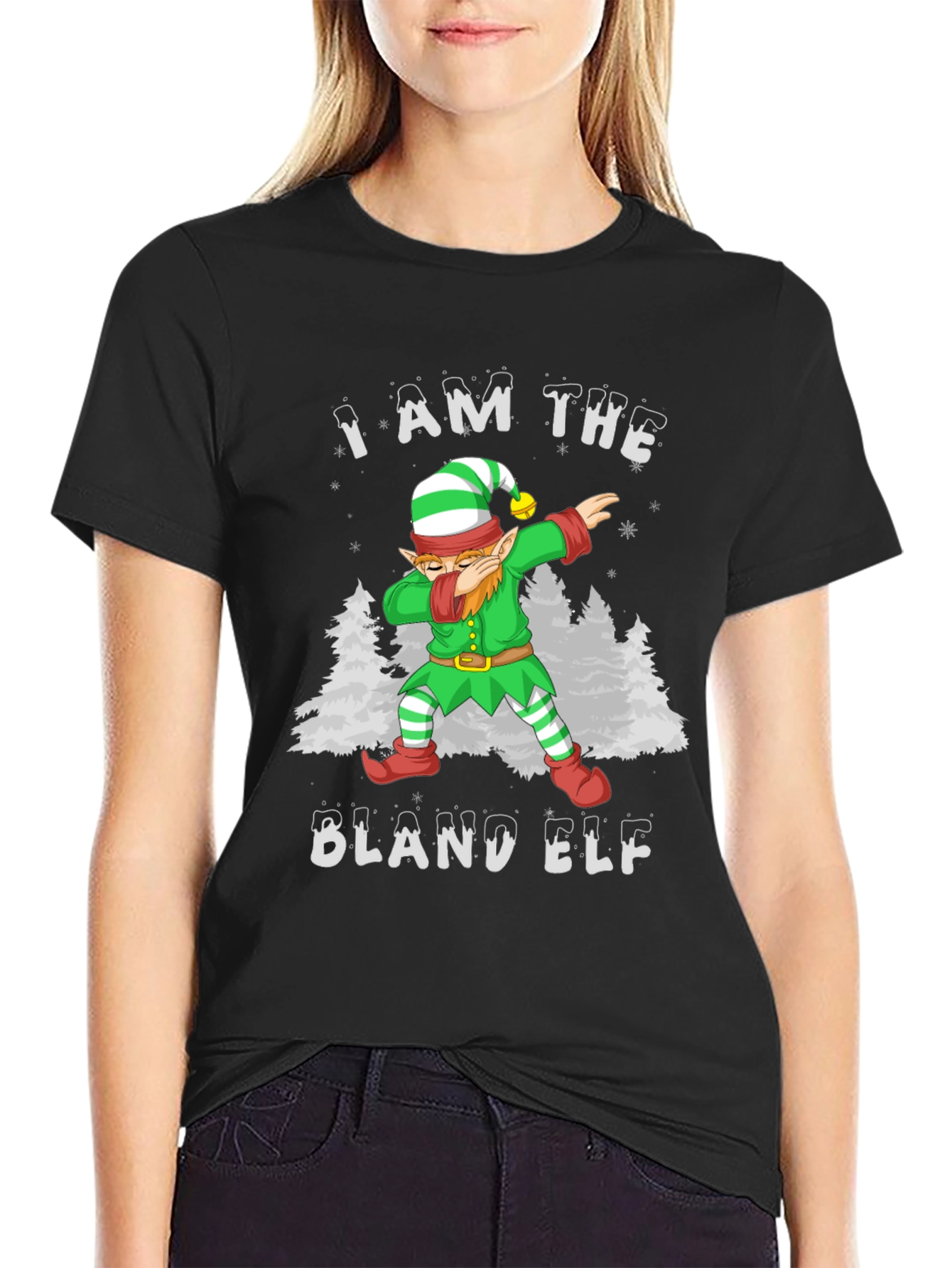 I Am The Bland Elf Christmas T-Shirt