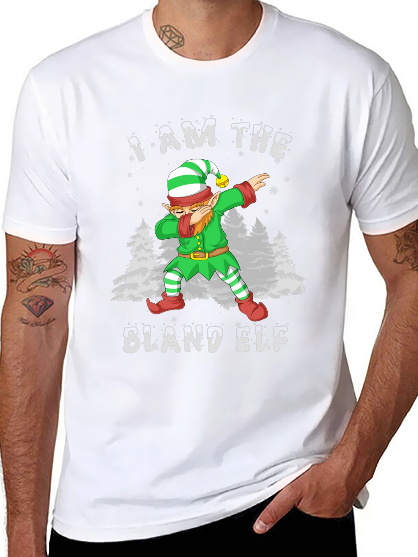 I Am The Bland Elf Christmas T-Shirt