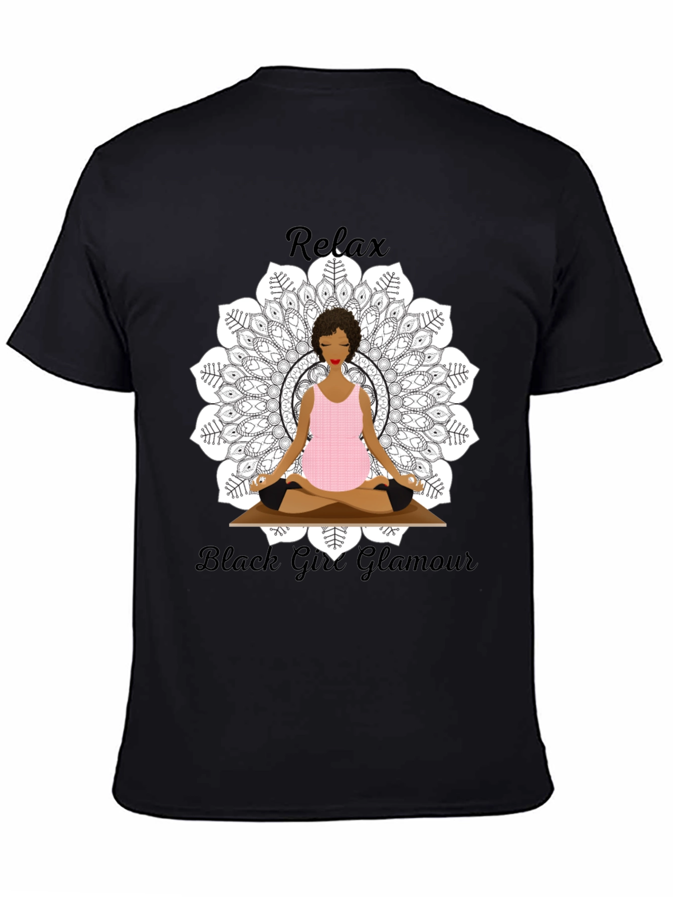 Relax Black Girl Glamour T-Shirt