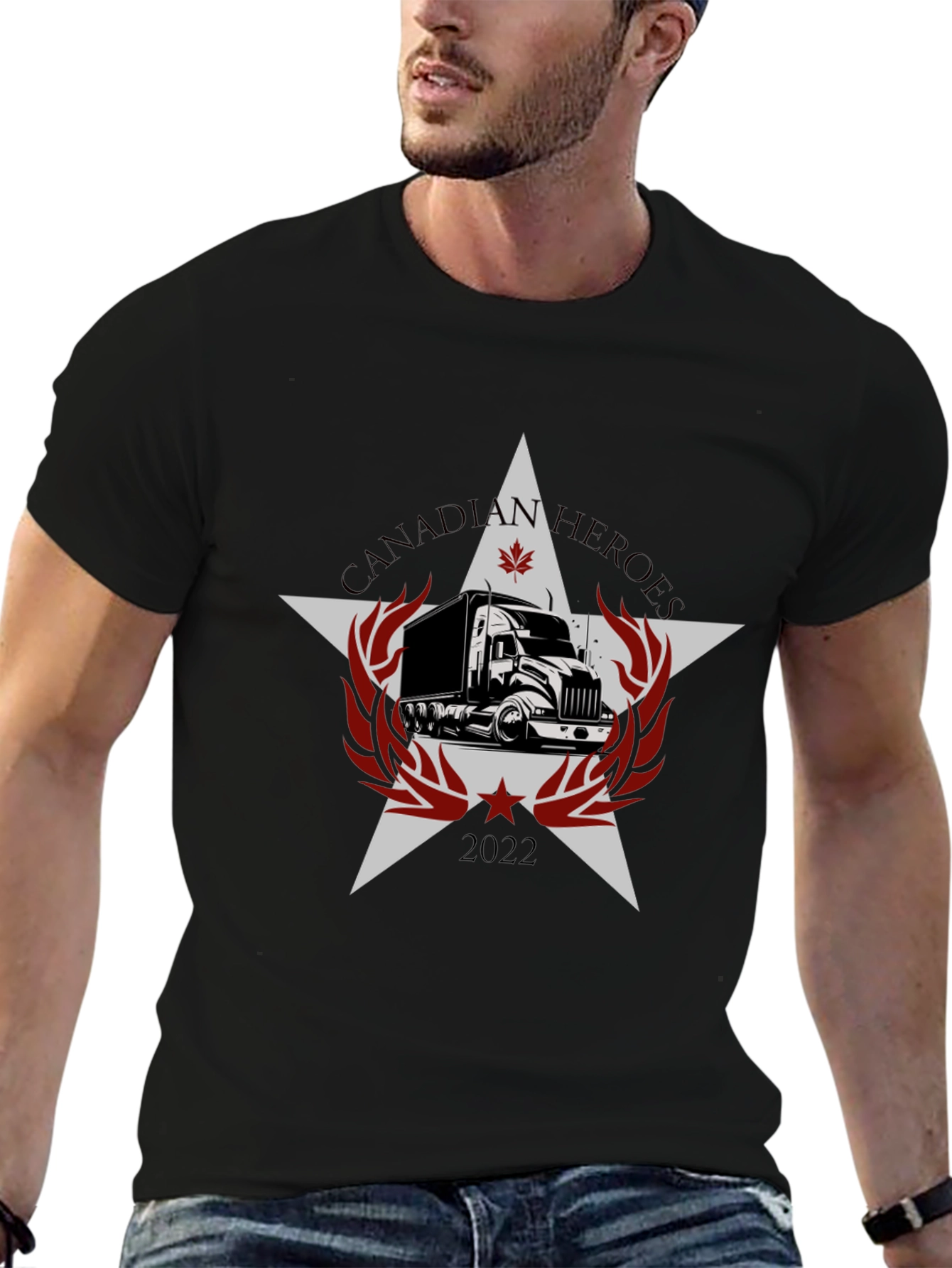 Canadian Heroes 2022 Graphic T-Shirt