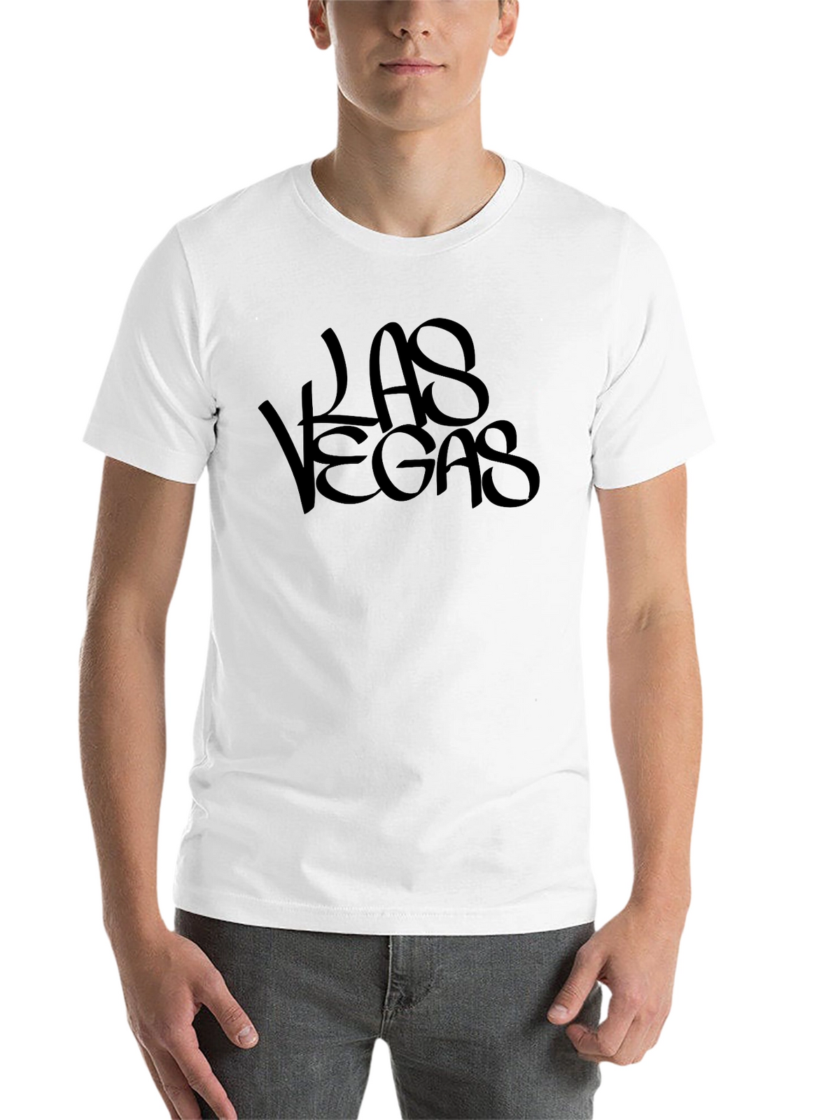 Las Vegas Tee - Black Graphic T-Shirt