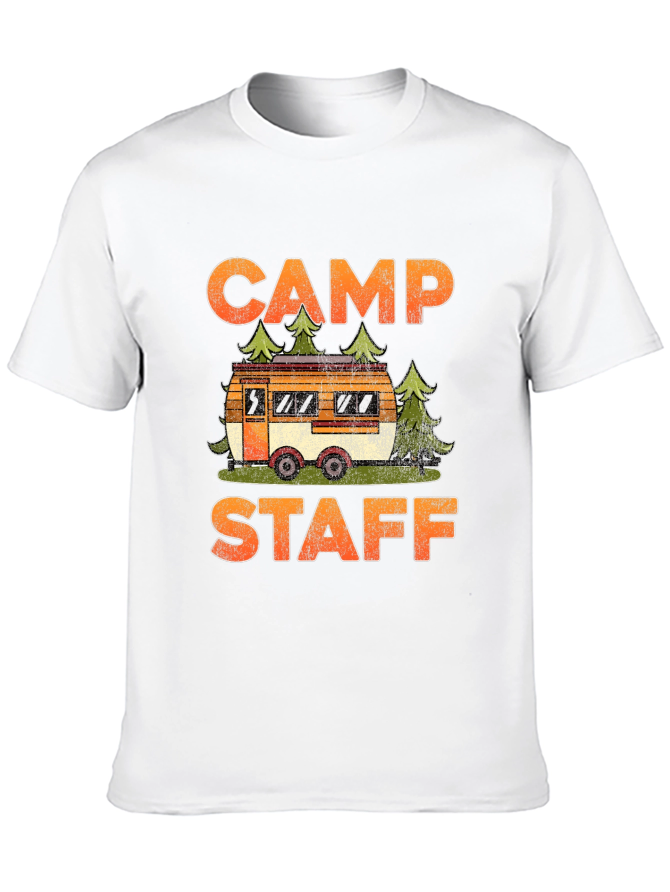 Camp Staff Graphic Tee - Camping Adventure T-Shirt