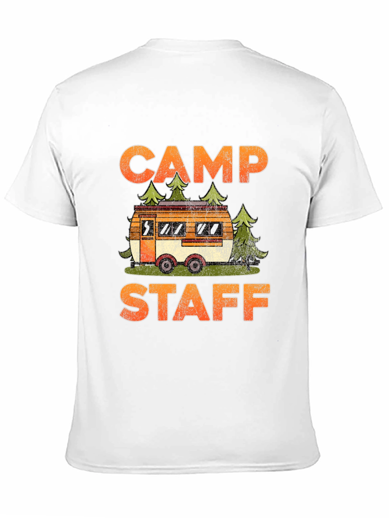 Camp Staff Graphic Tee - Camping Adventure T-Shirt