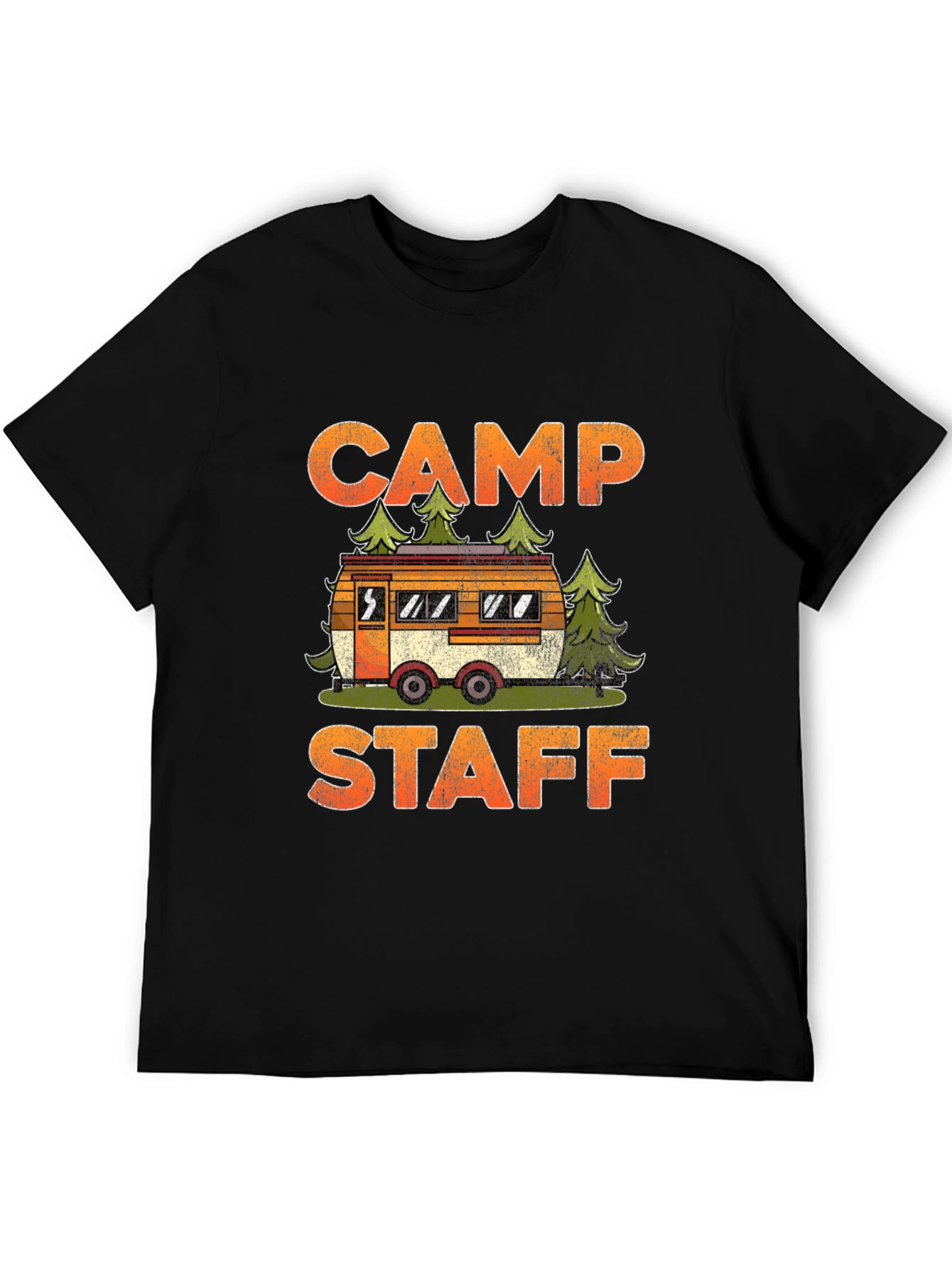 Camp Staff Graphic Tee - Camping Adventure T-Shirt