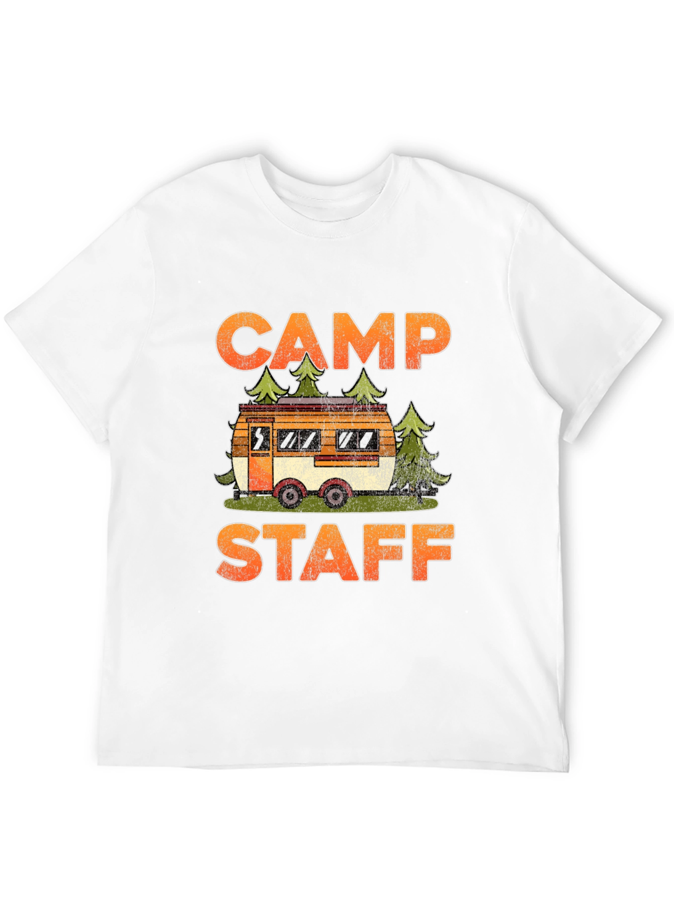 Camp Staff Graphic Tee - Camping Adventure T-Shirt