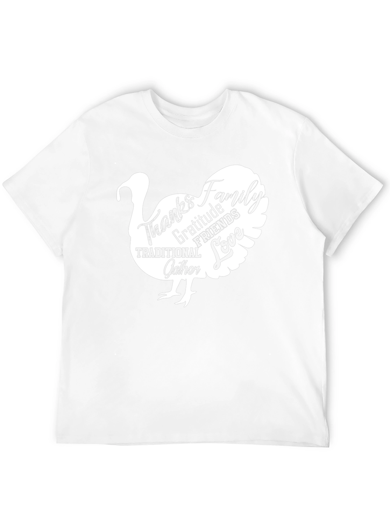 Thanksgiving Turkey T-Shirt - Family Friends Gratitude